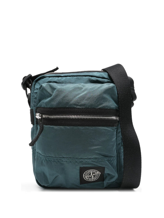 Compass-patch messenger bag