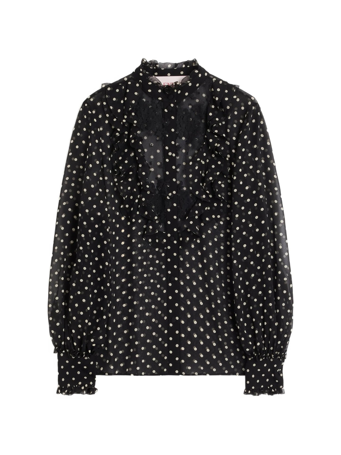 shirt with polka dots
