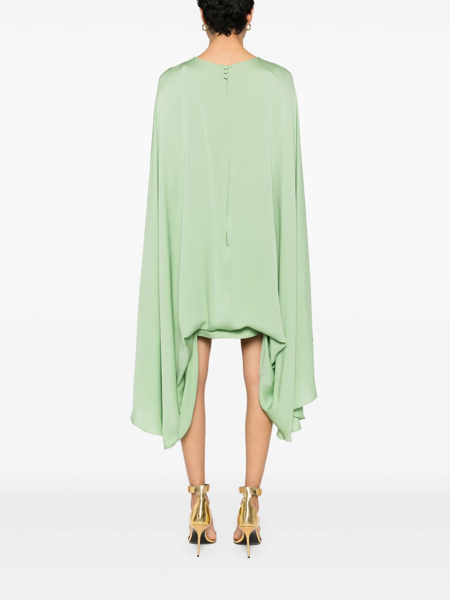 silk mini dress