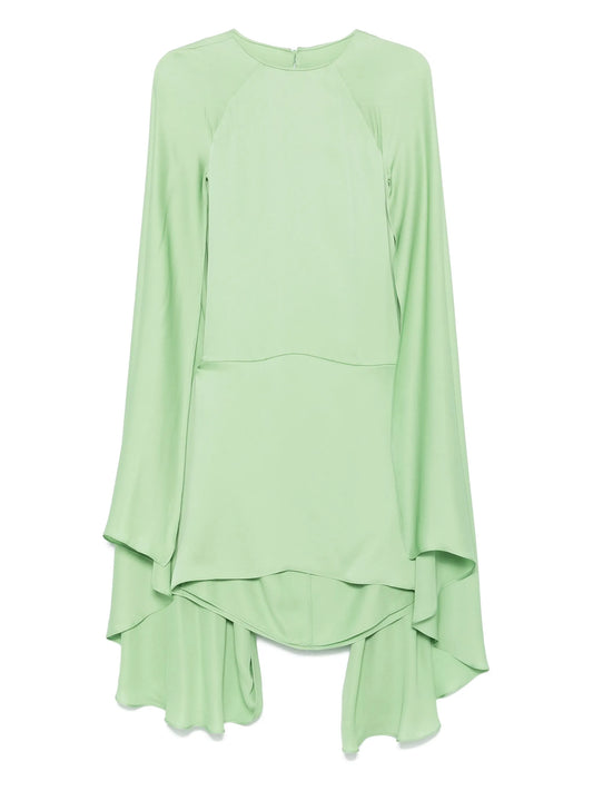 silk mini dress