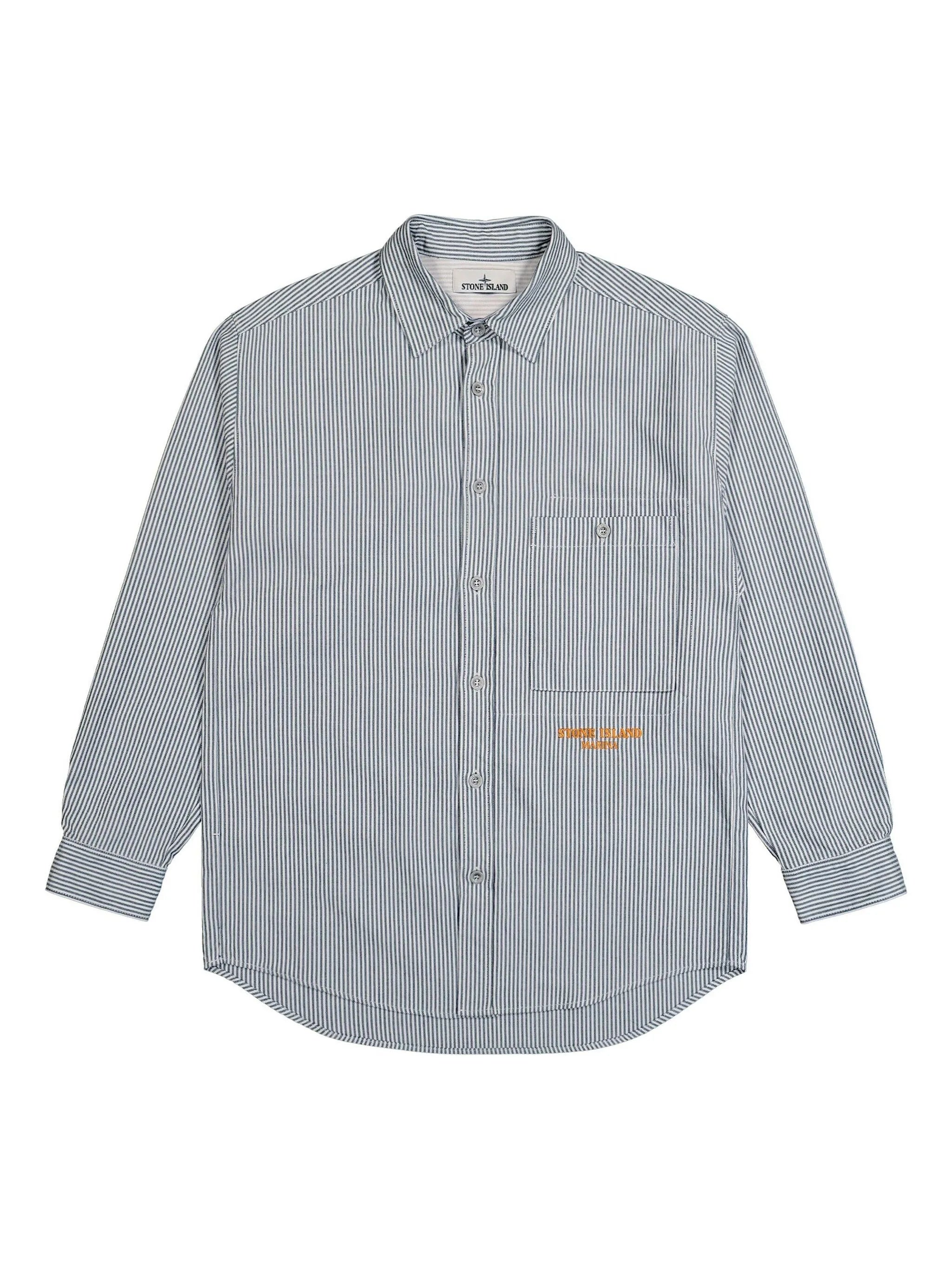 striped cotton shirt