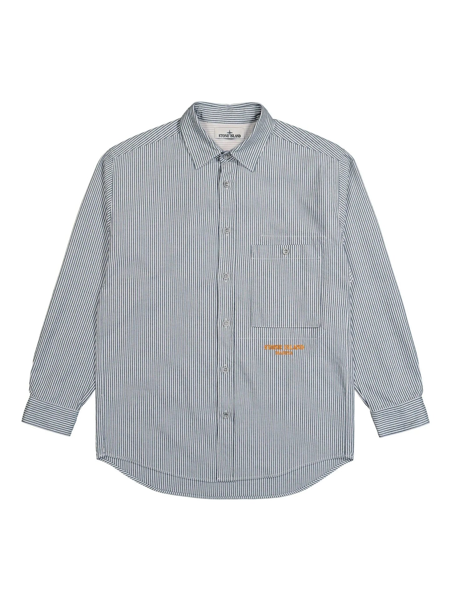 striped cotton shirt