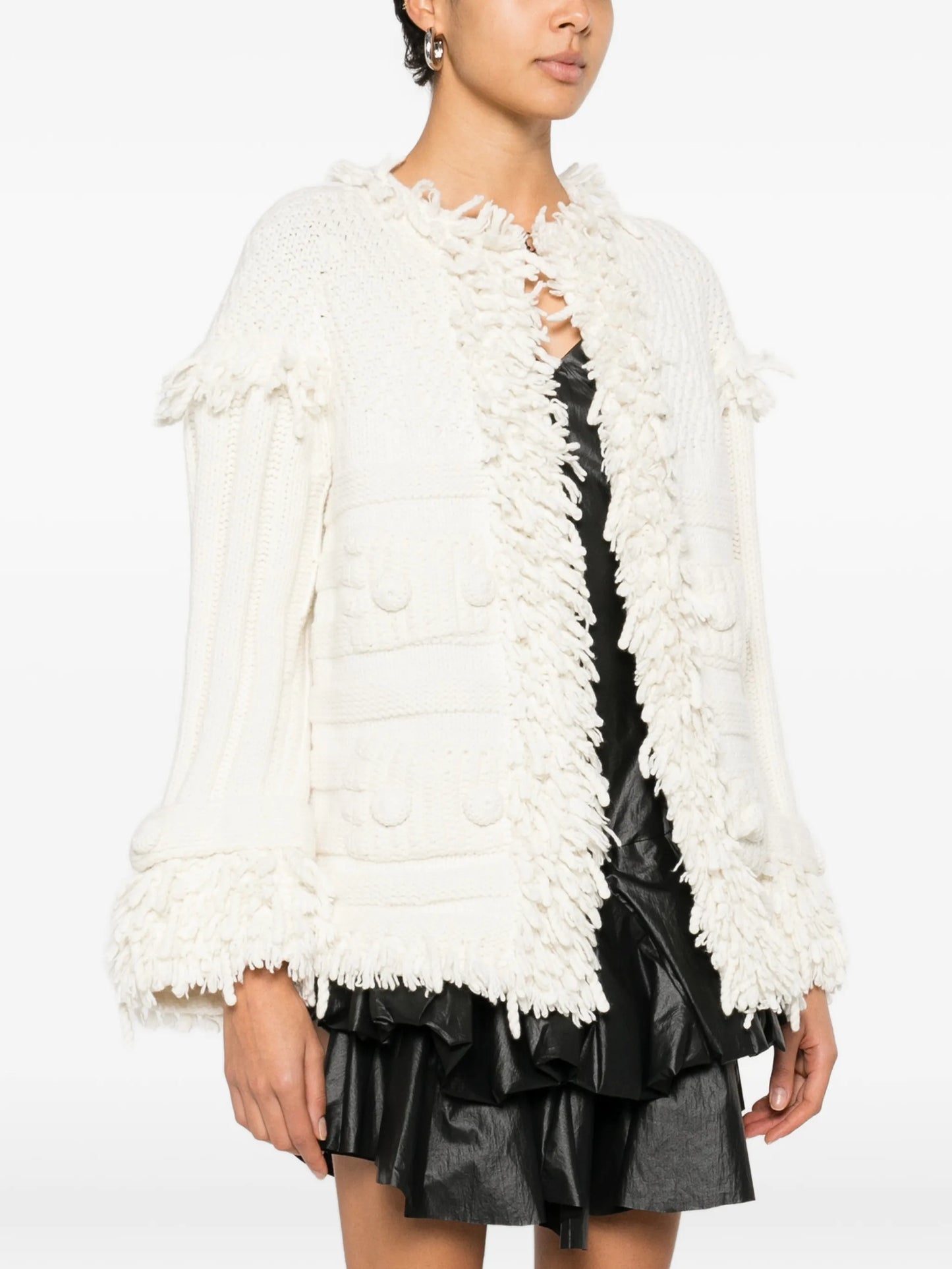 Orlando fringed cardigan