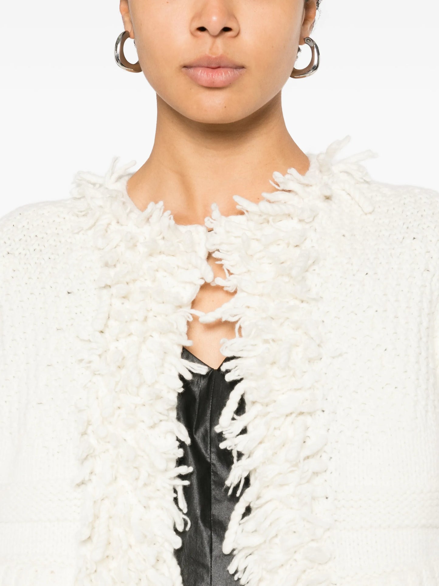 Orlando fringed cardigan