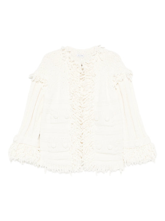 Orlando fringed cardigan