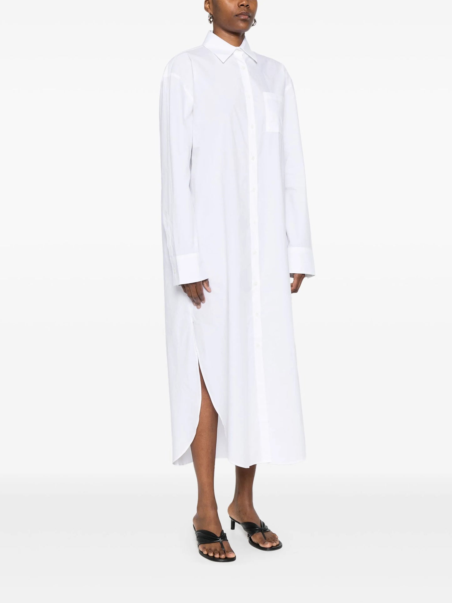 Helena shirt midi dress