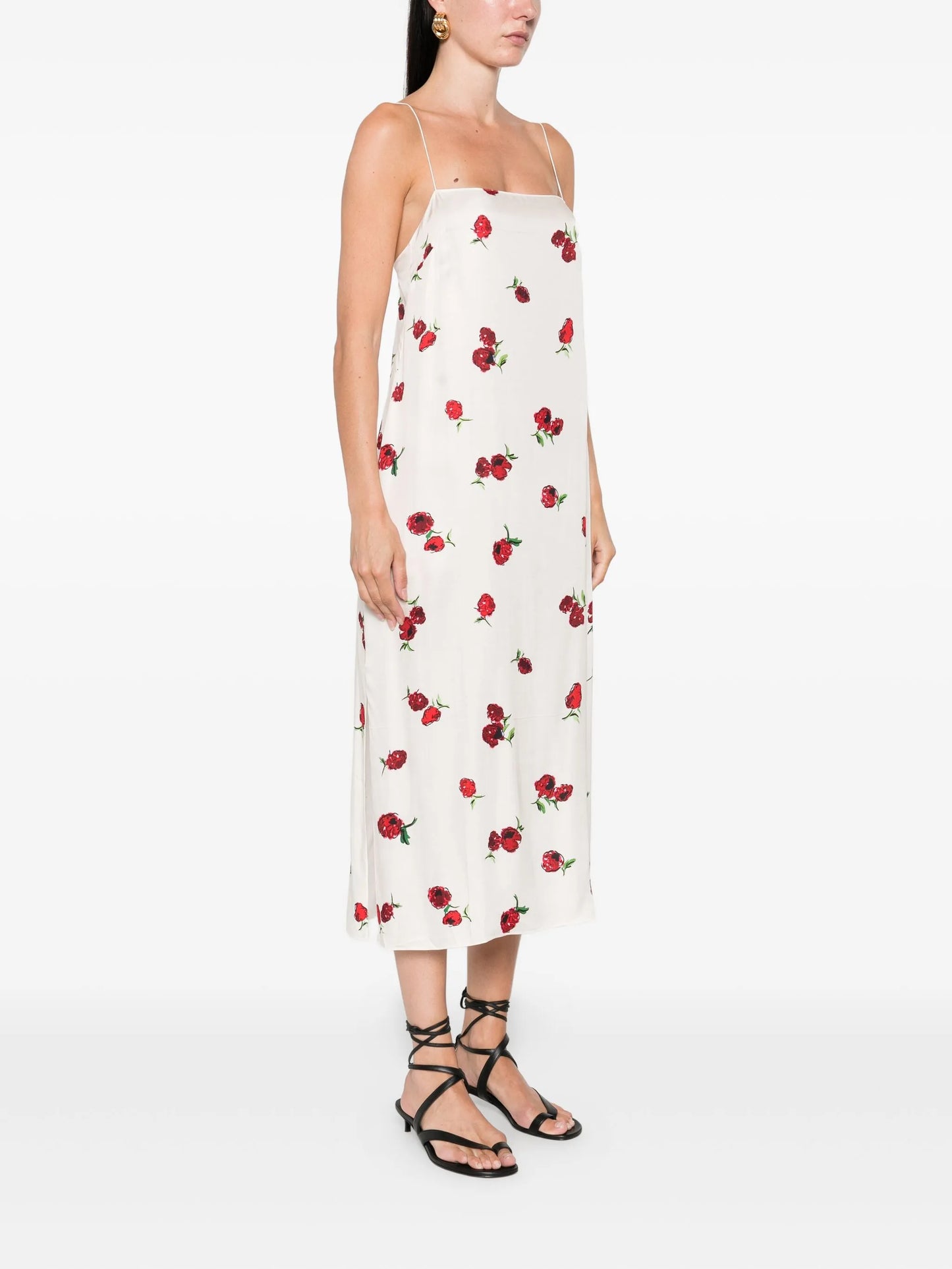 floral-print dress