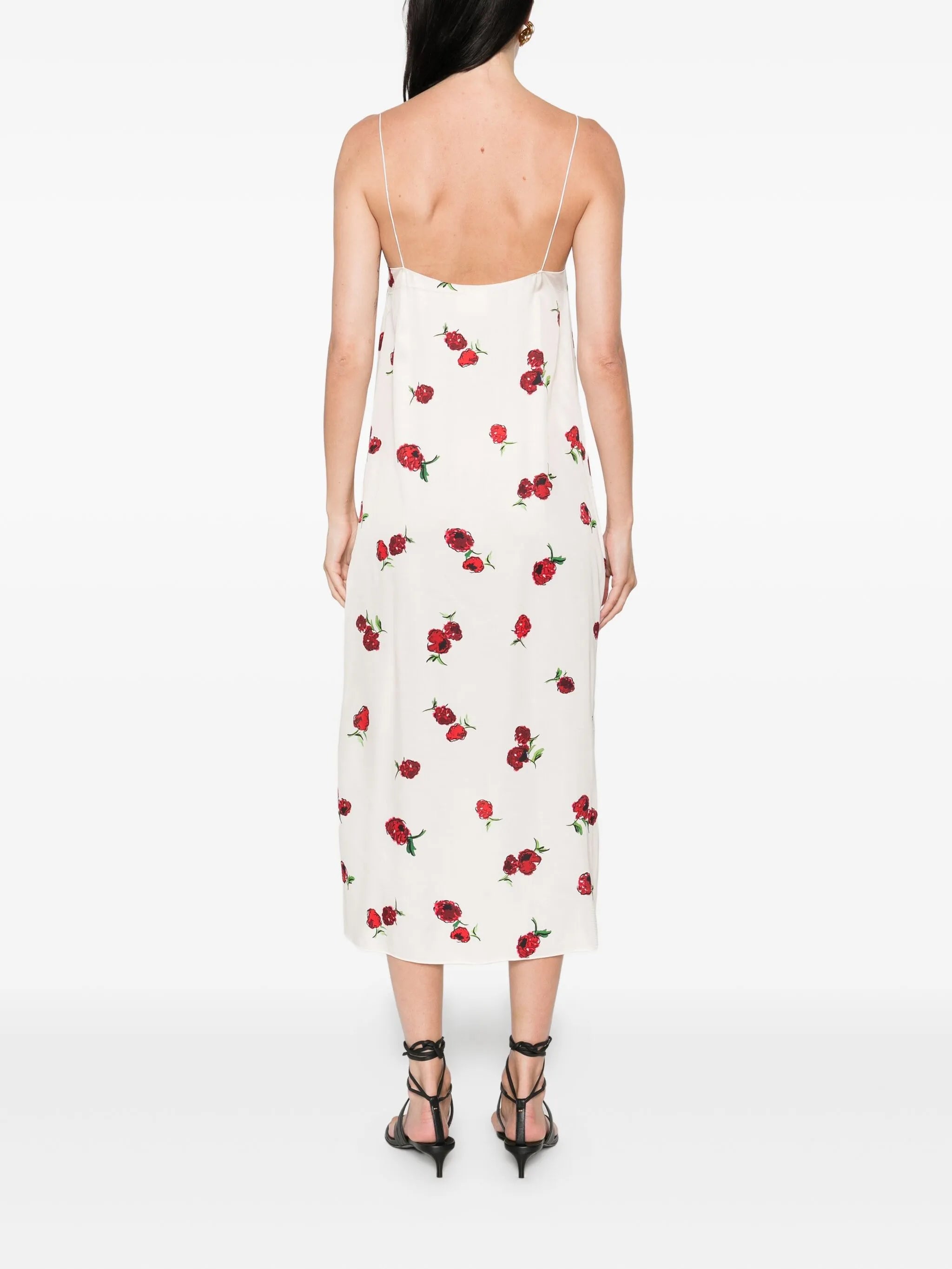 floral-print dress