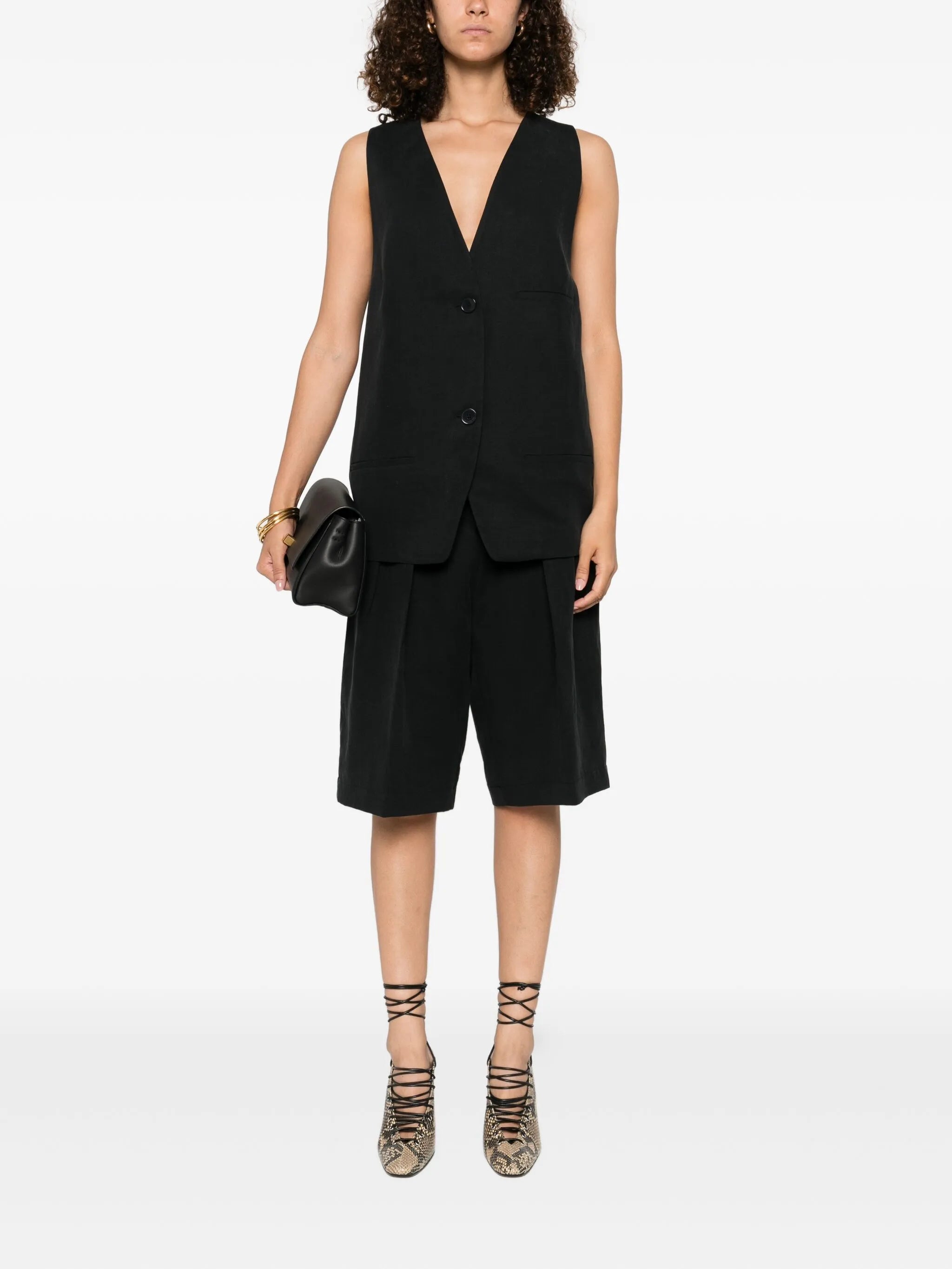 Bilbao pleated shorts