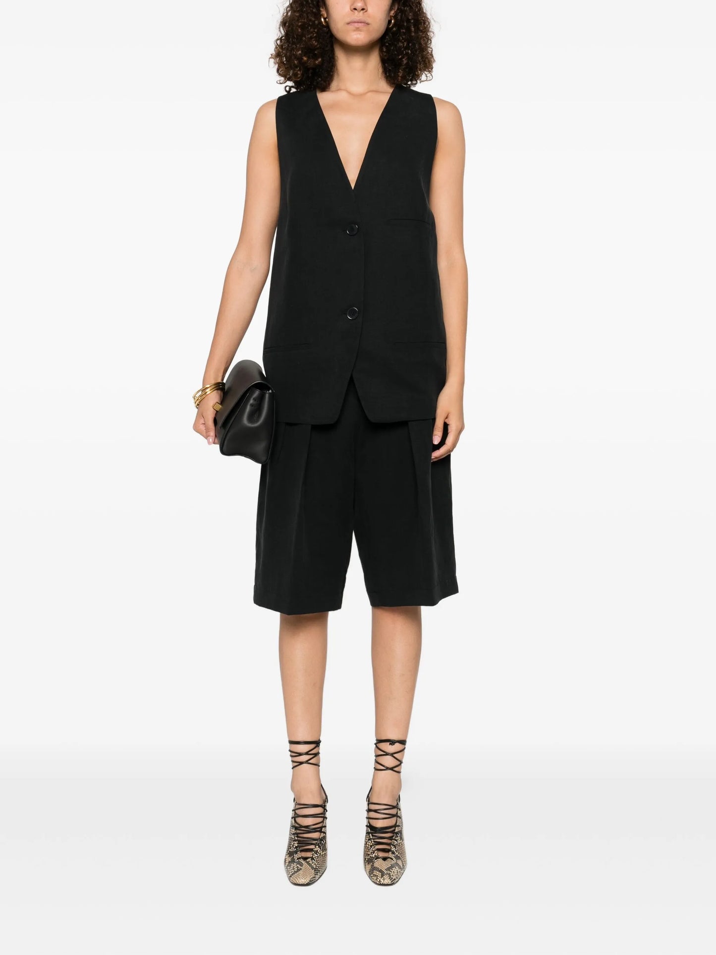 Bilbao pleated shorts