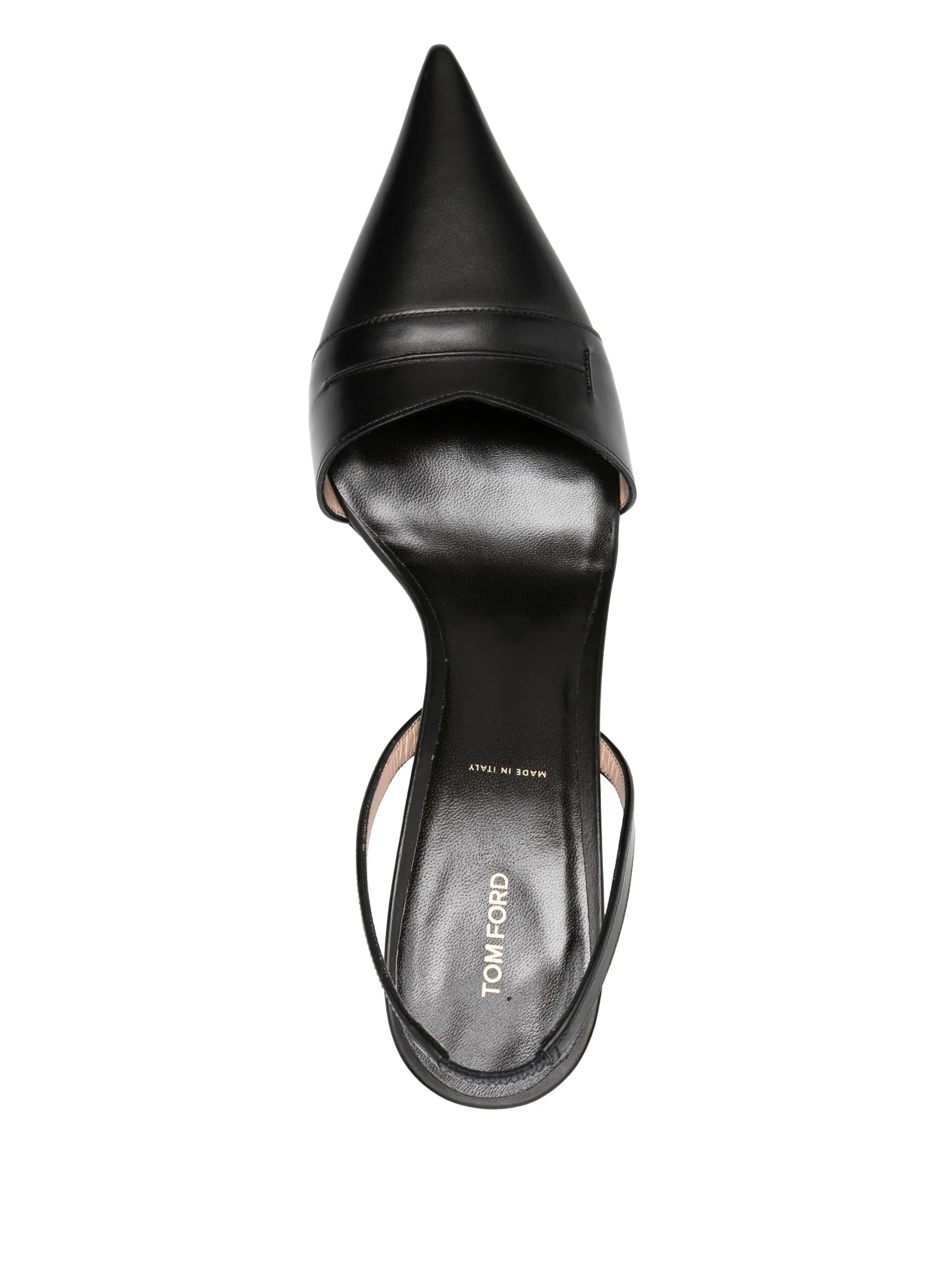 70mm leather pumps