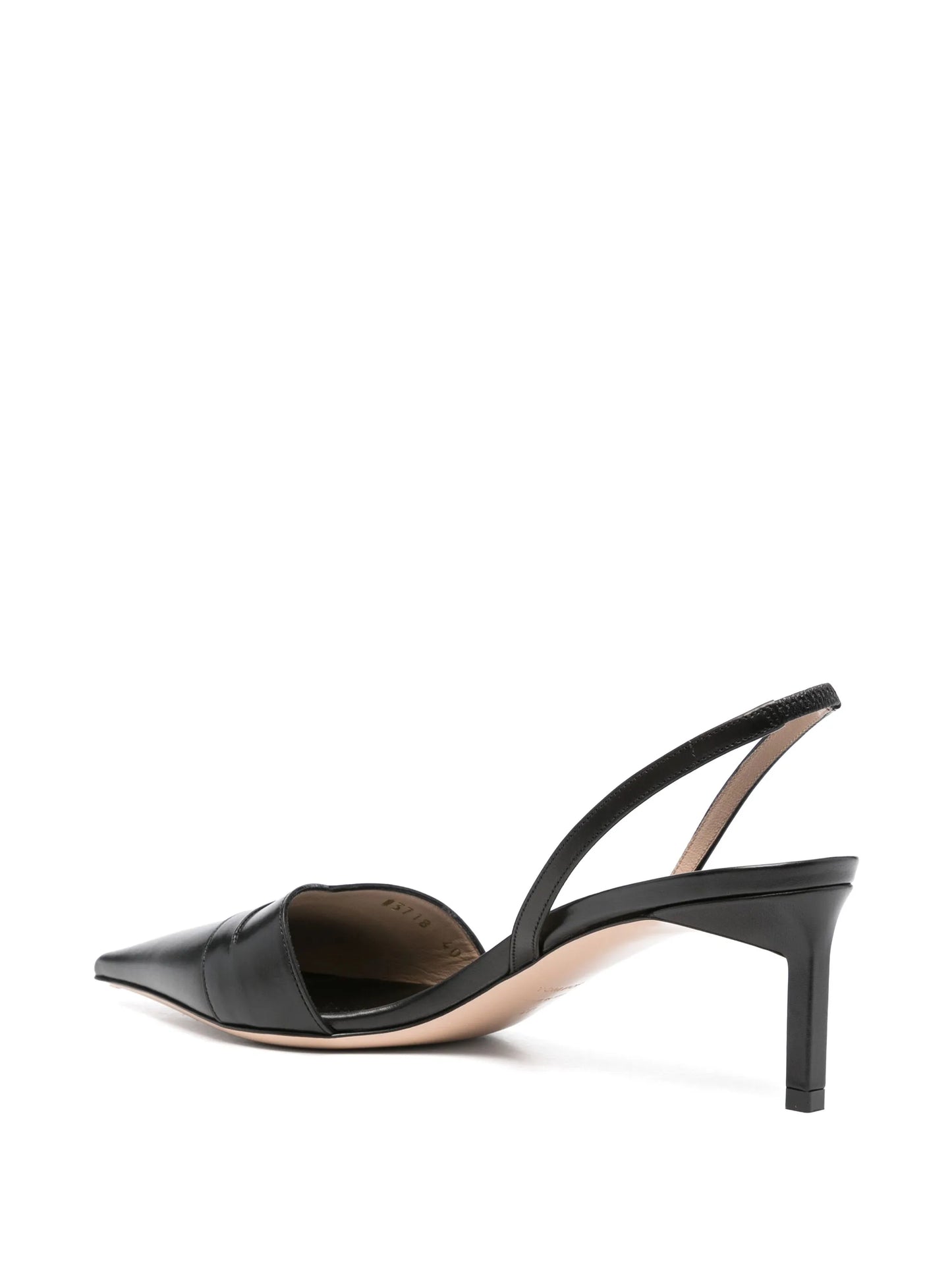 70mm leather pumps