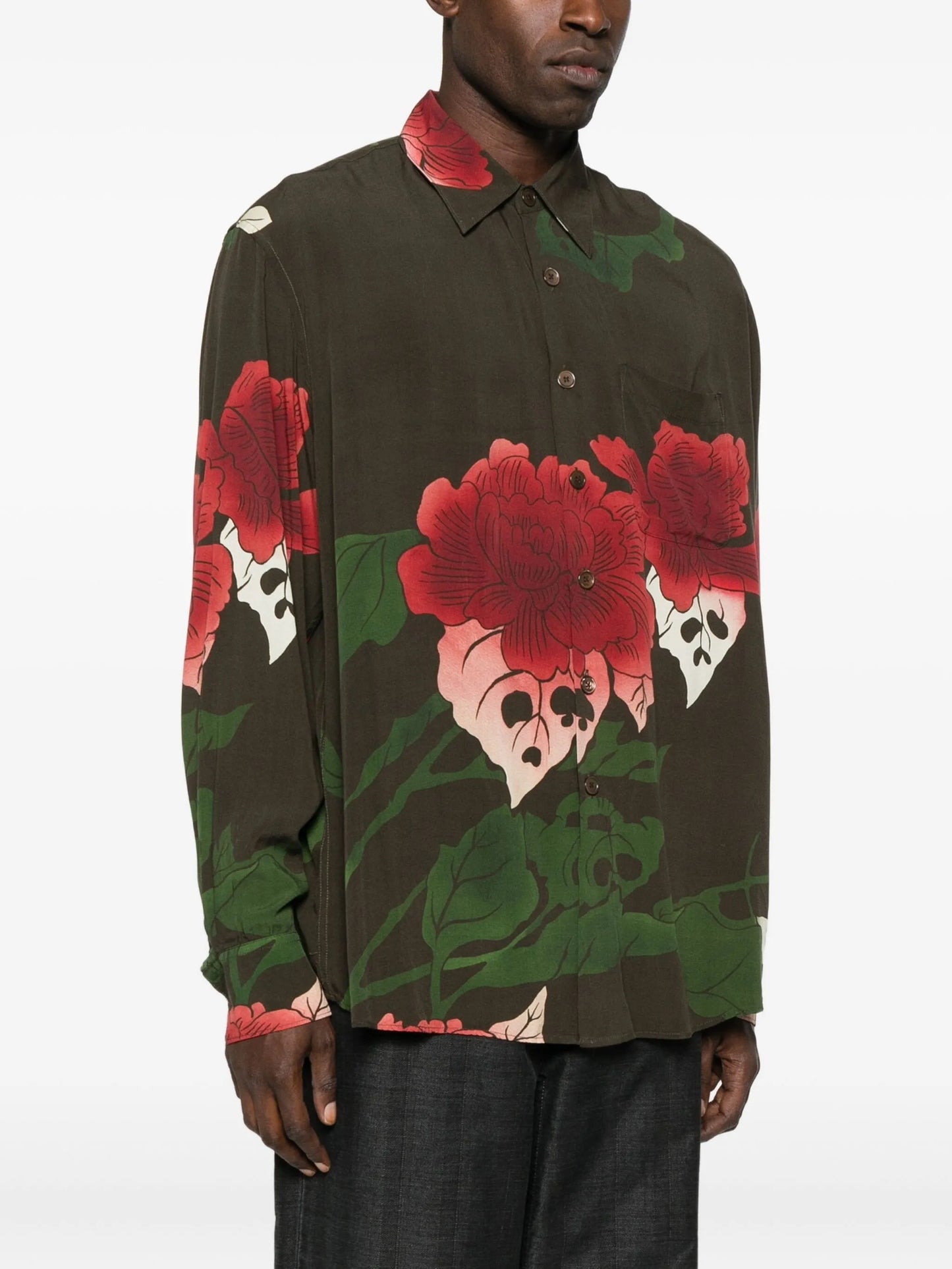 Above shirt
