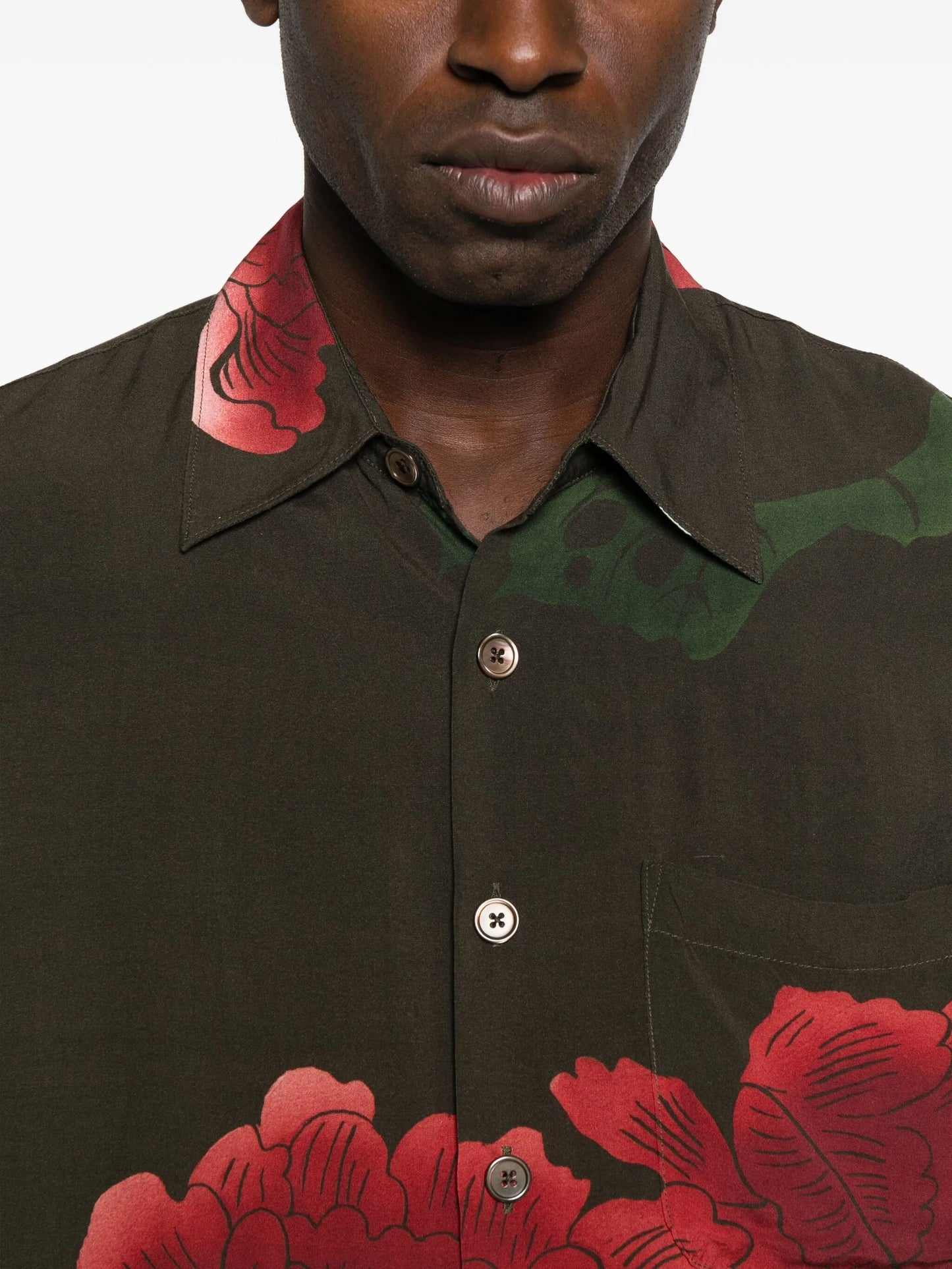 Above shirt