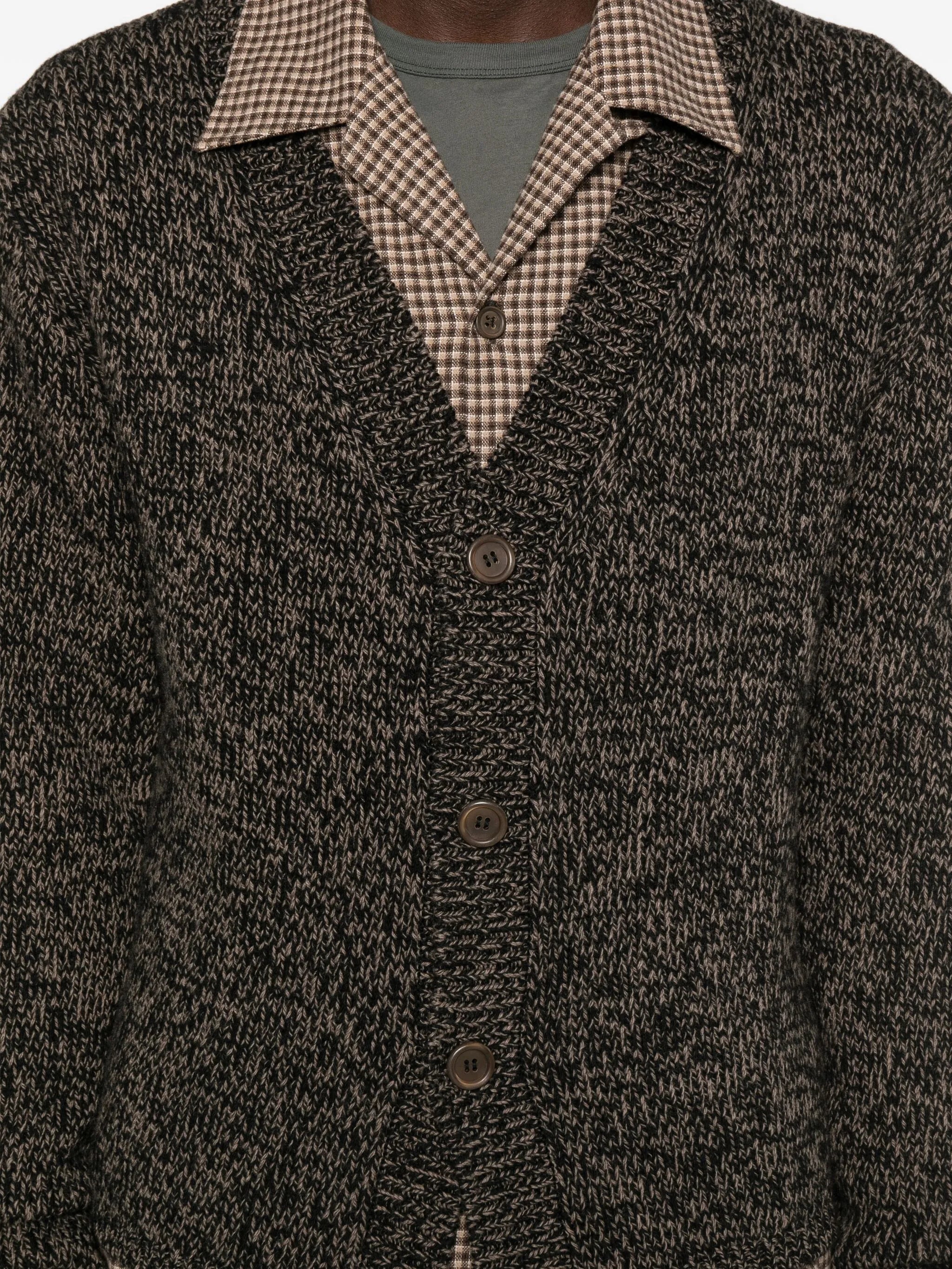 Academy wool cardigan
