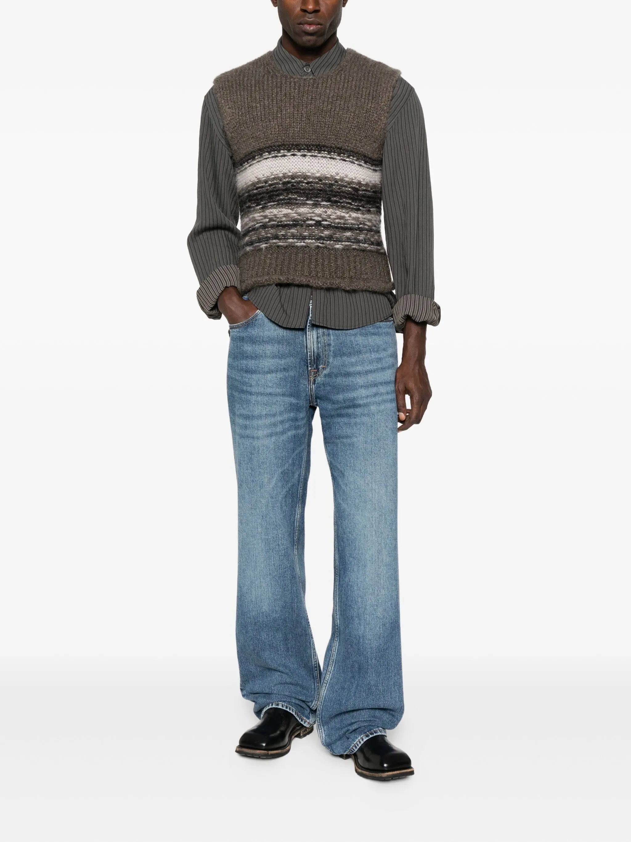 rodeo wash twill jeans