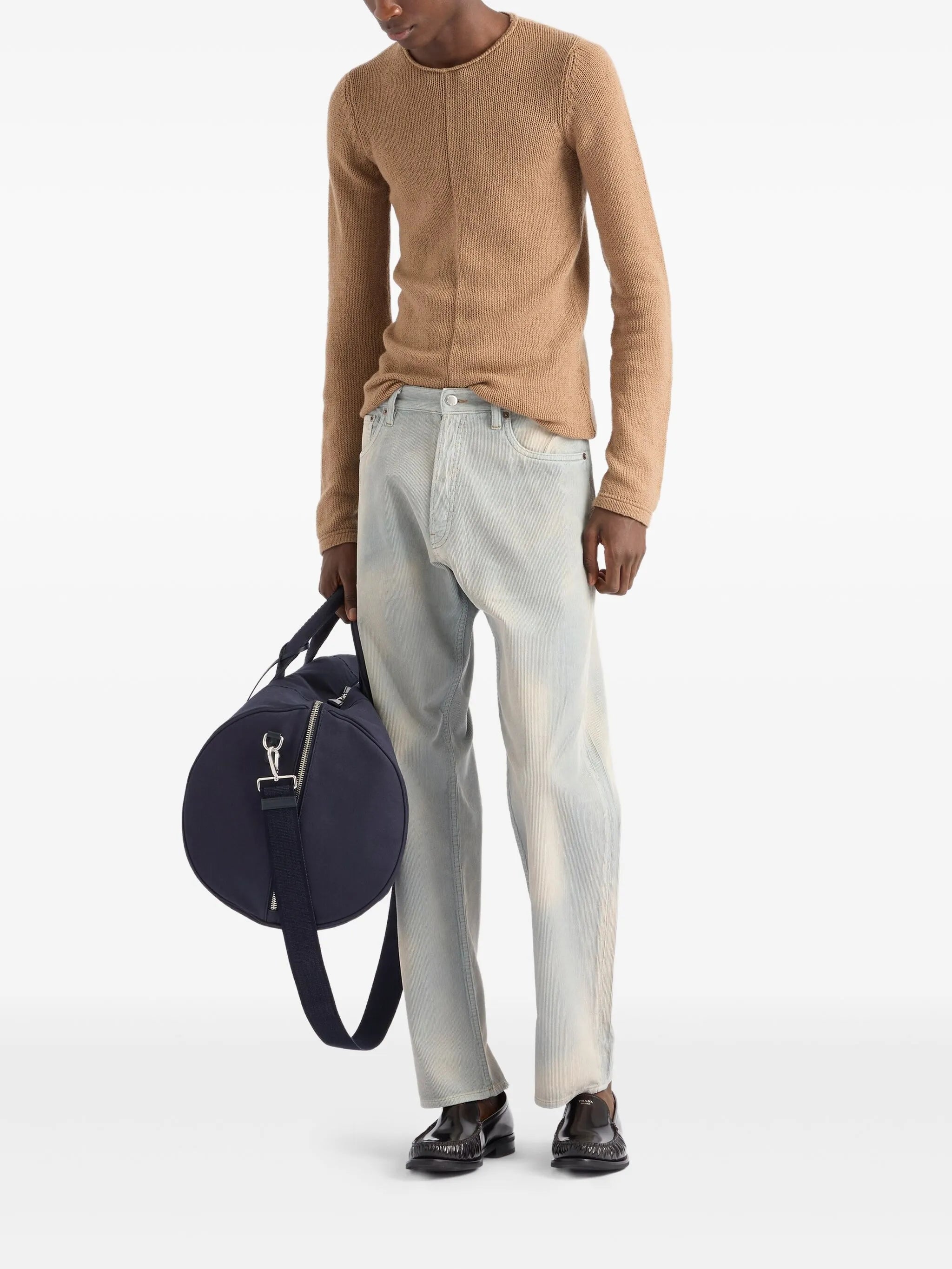 straight-leg jeans