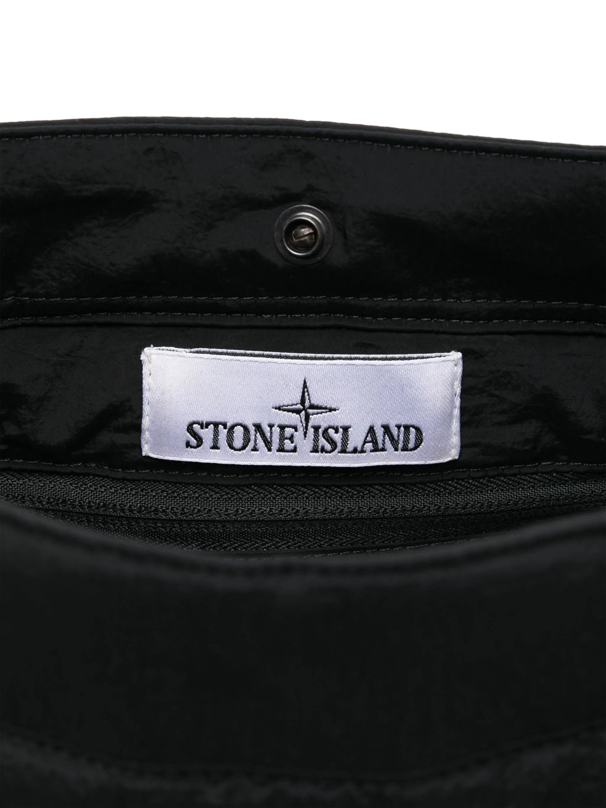 Compass-patch tote bag