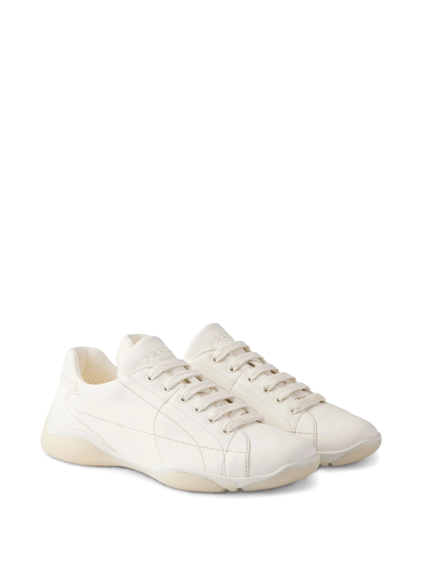 lace-up low-top sneakers