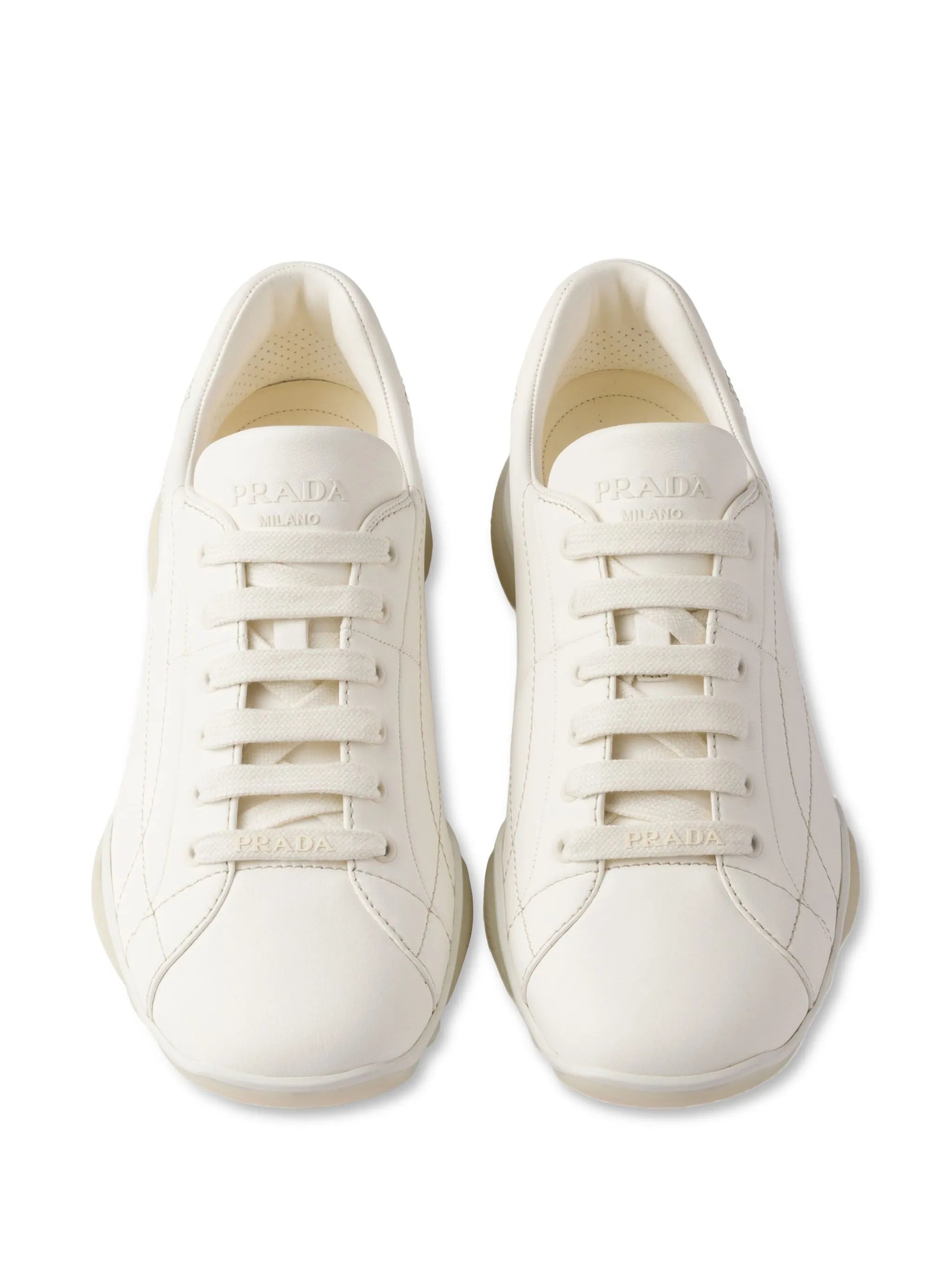 lace-up low-top sneakers