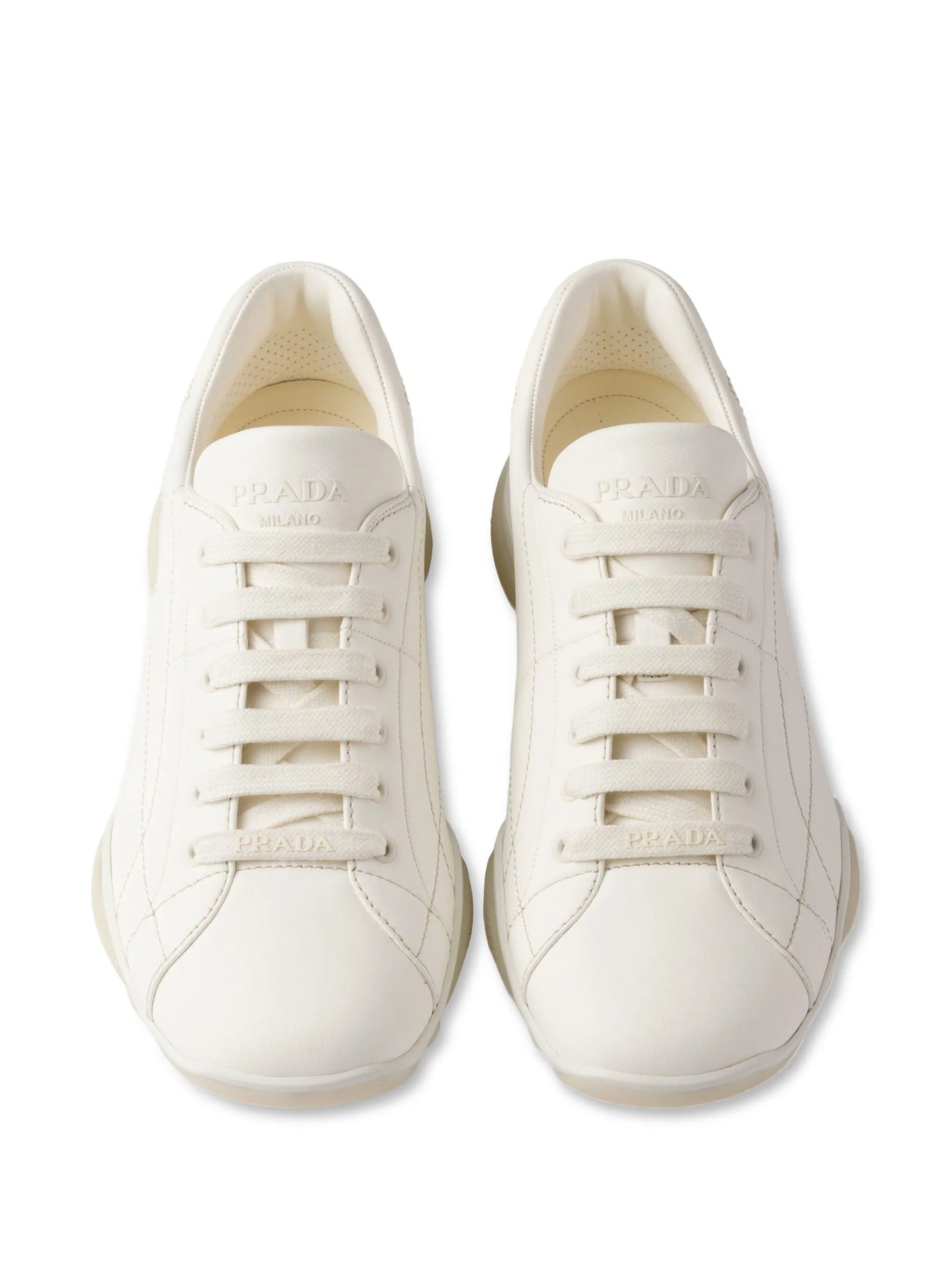 lace-up low-top sneakers