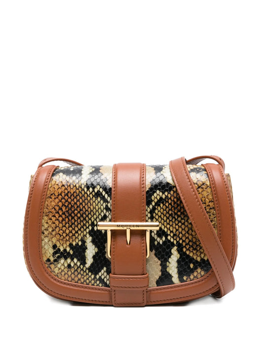 mini T-Bar leather cross body bag