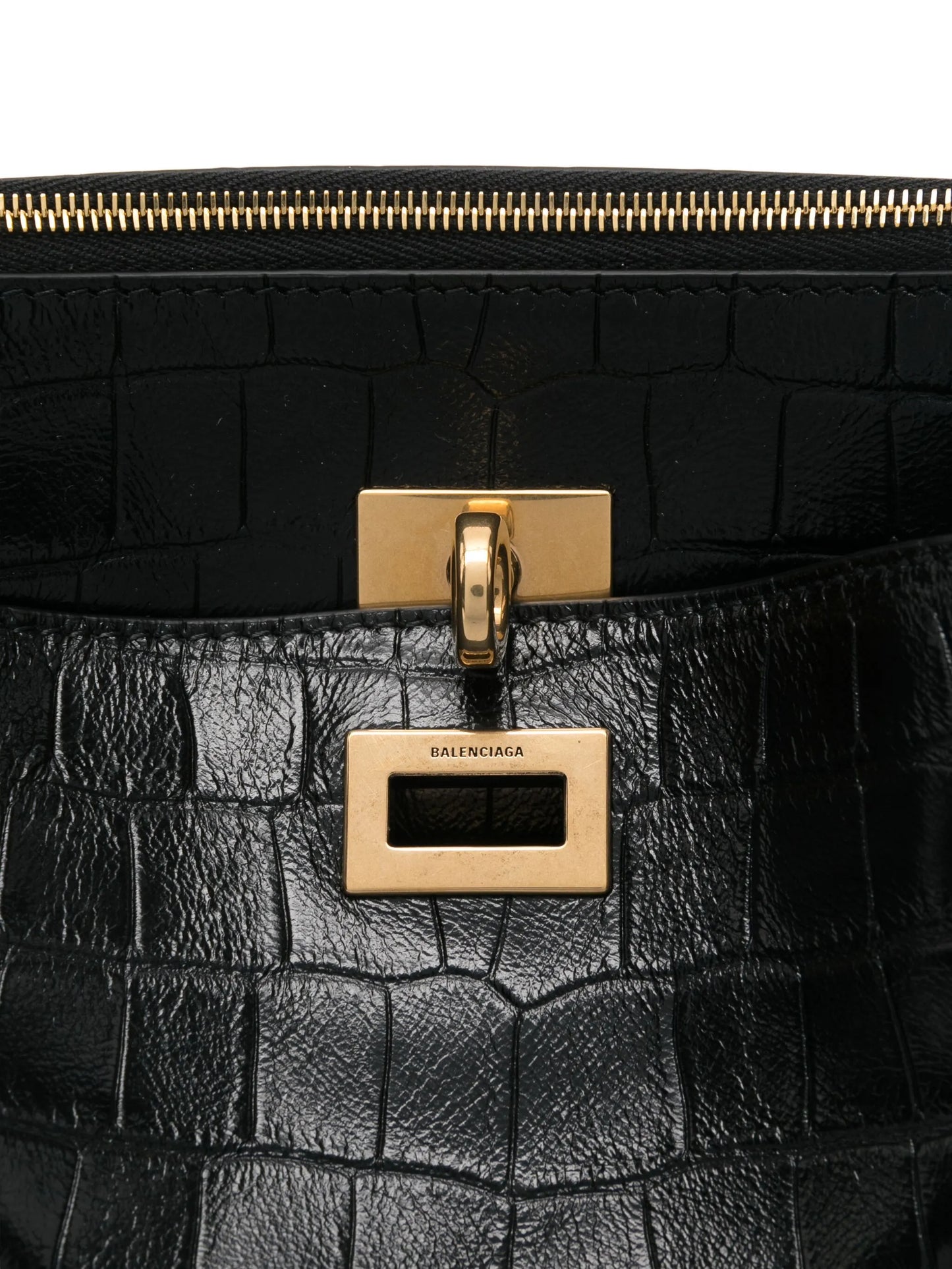 Rodeo crocodile-effect mini bag