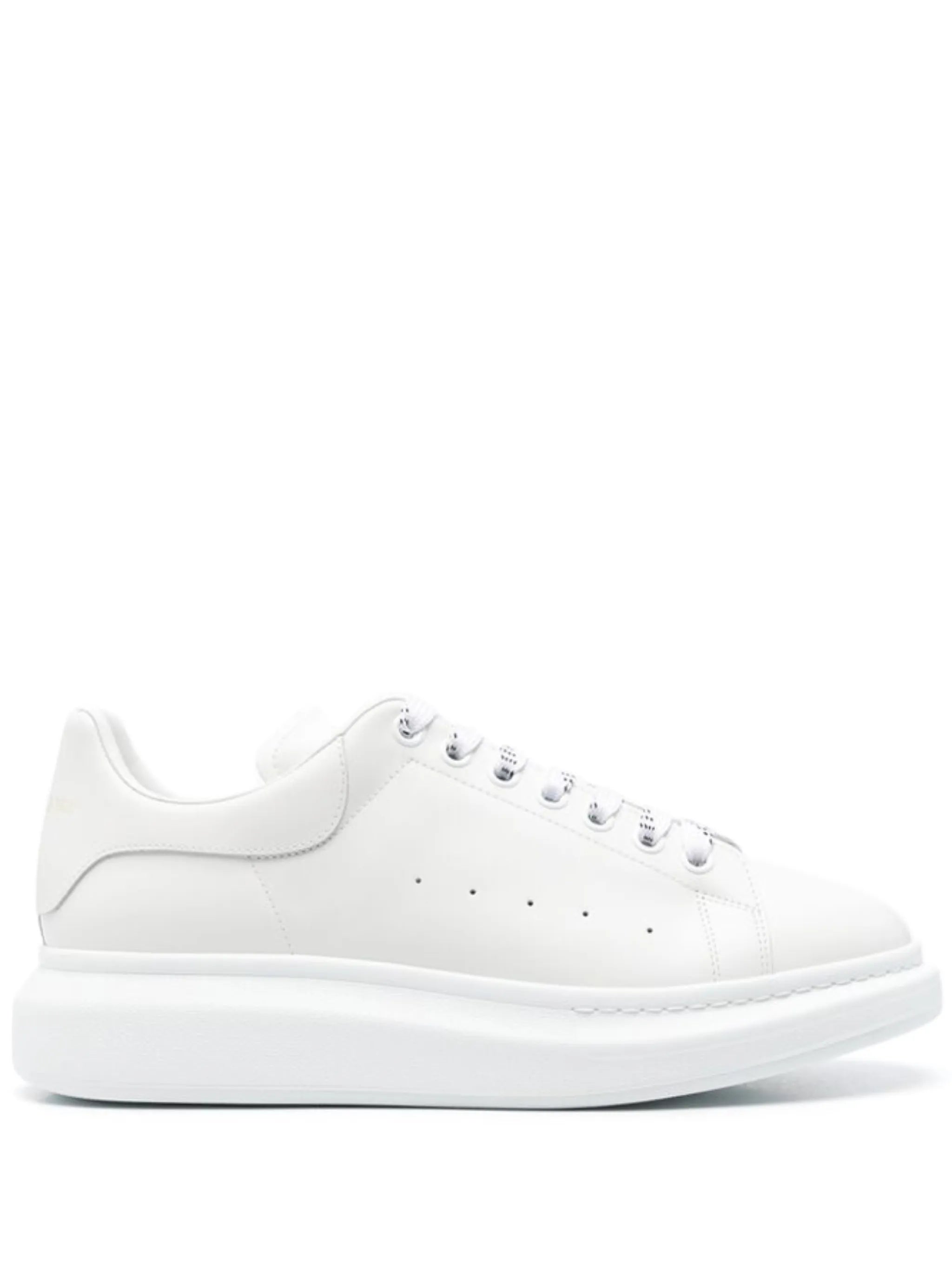Oversize leather sneakers