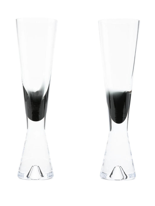 Tank champagne glasses (set of two)