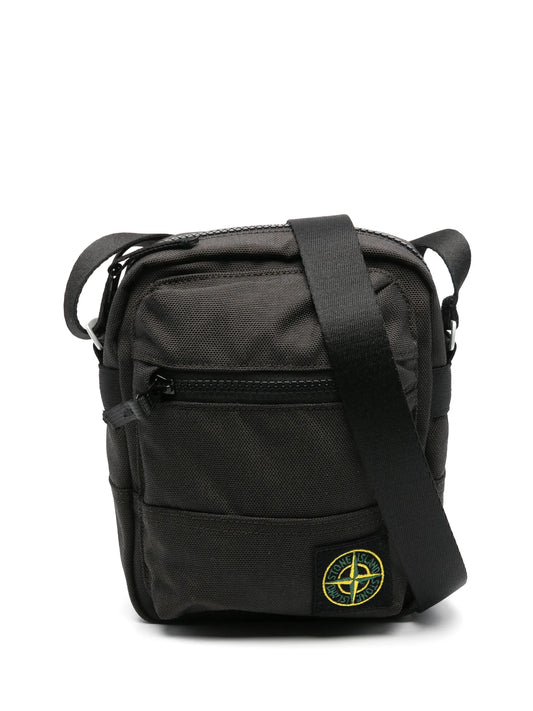 Compass-patch messenger bag