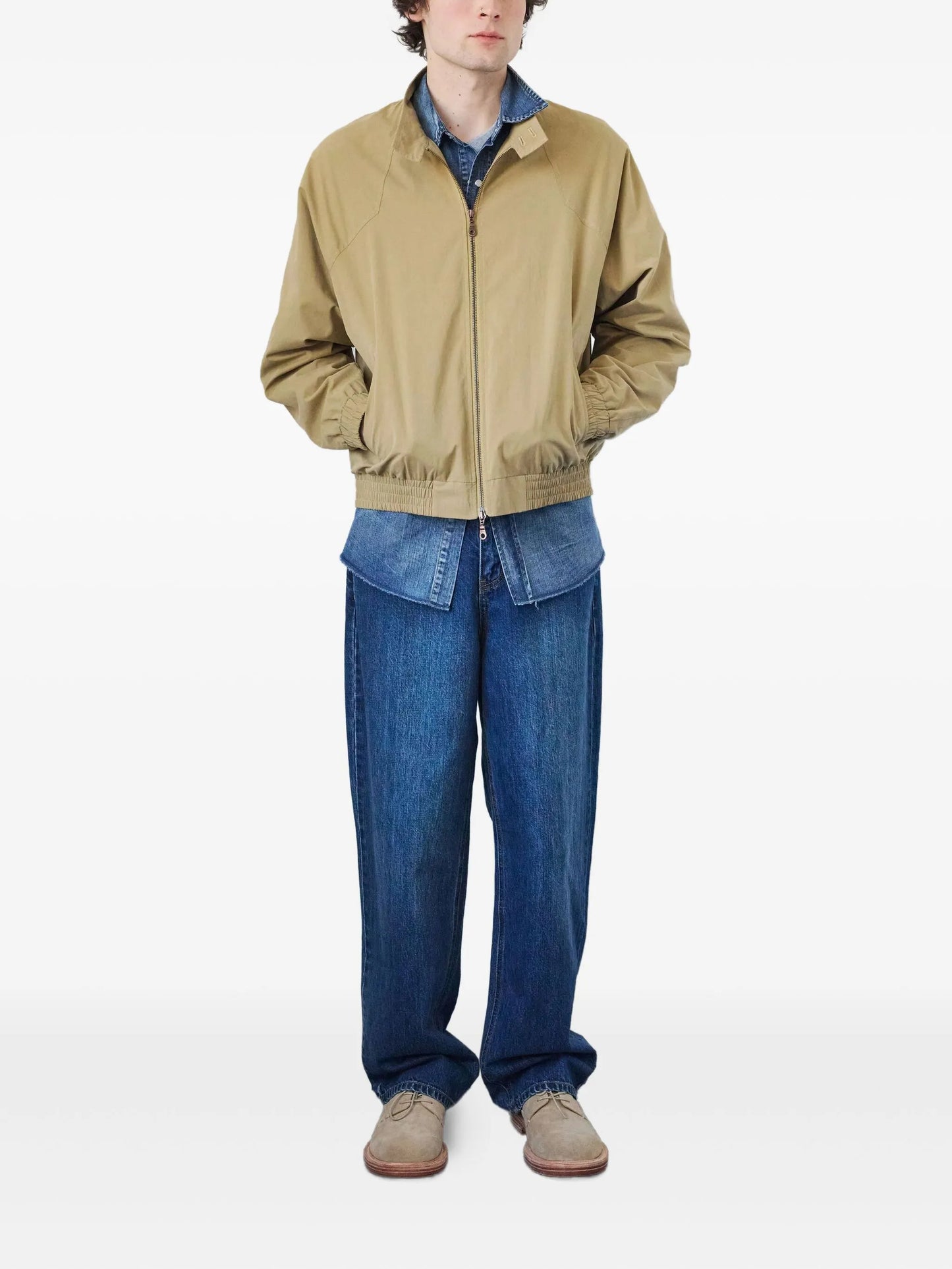 Western Harrington shirt jacket