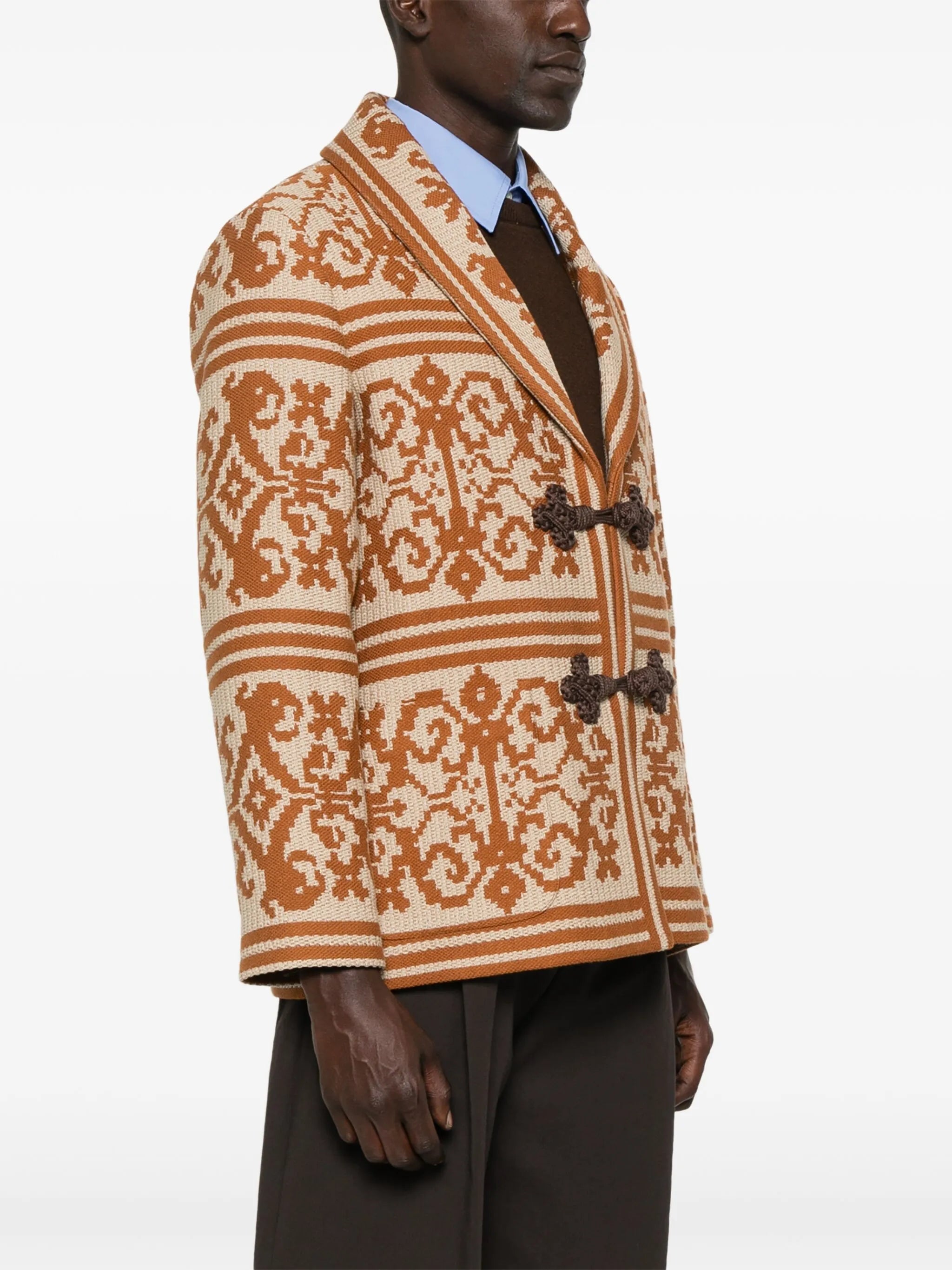 jacquard jacket