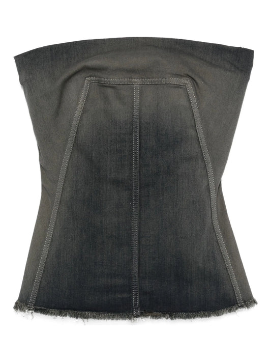 denim top