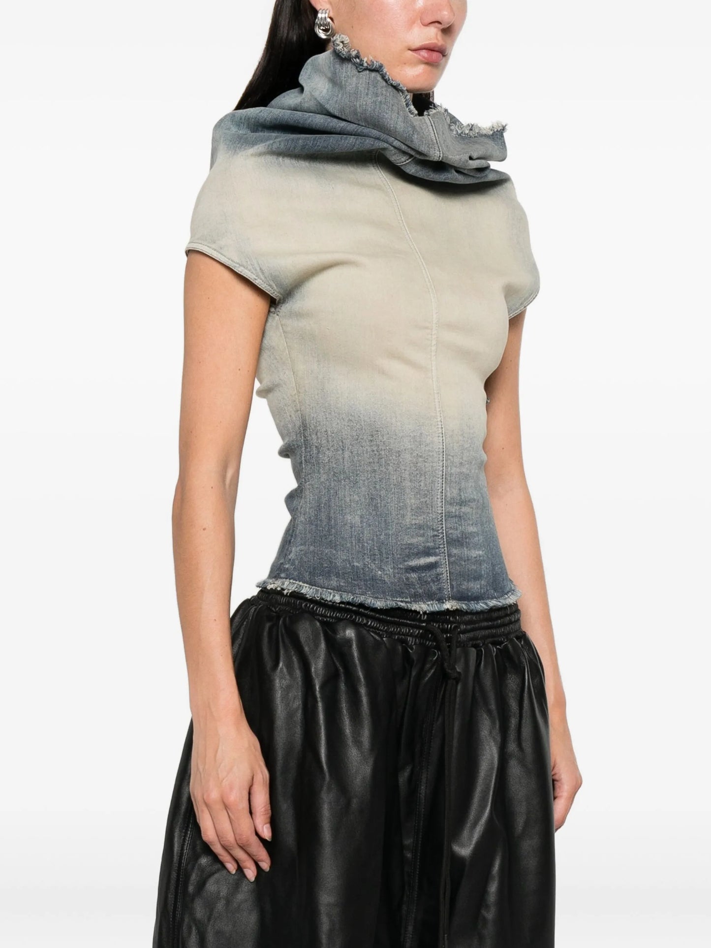 denim top