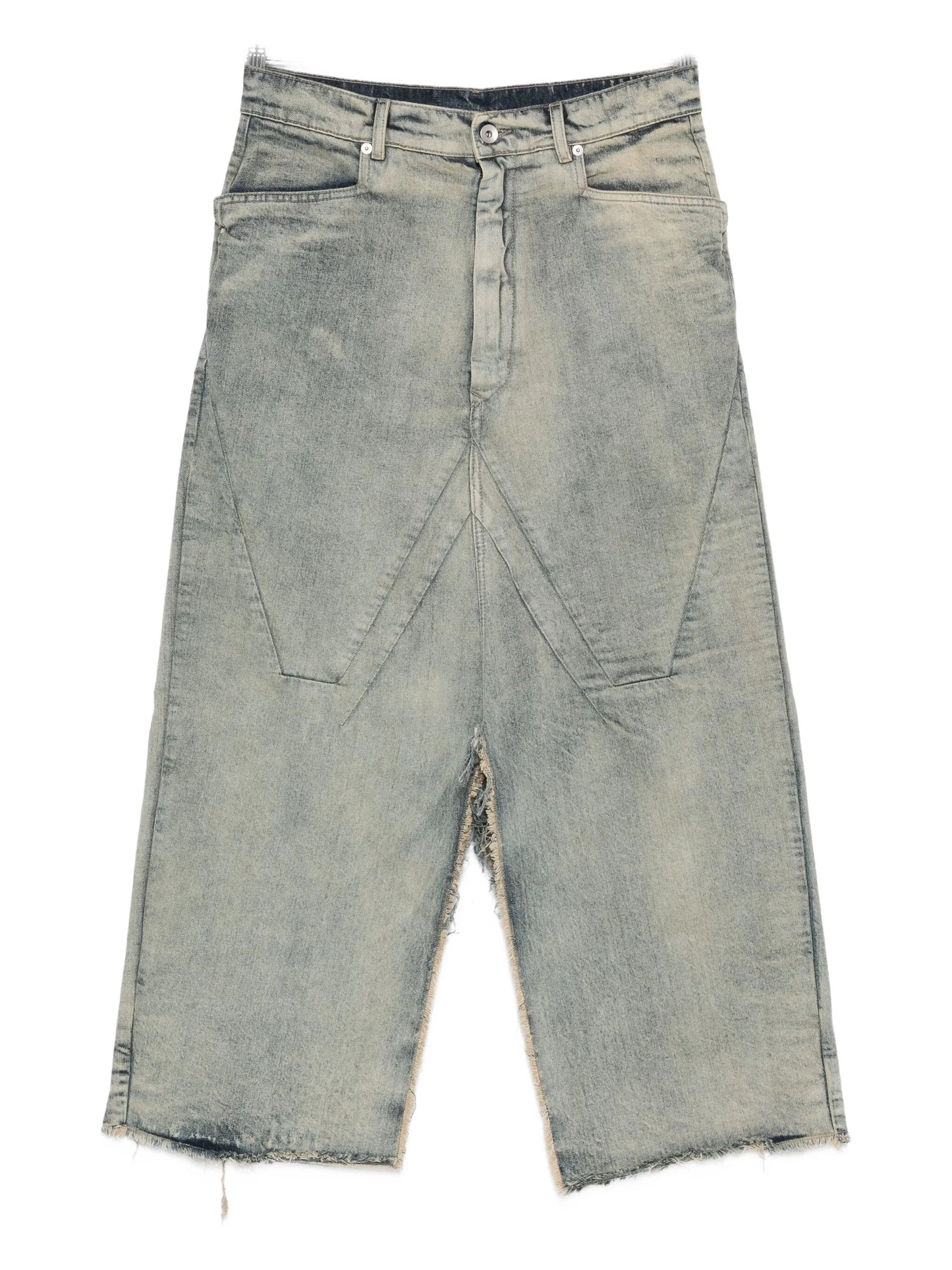 cotton denim skirt