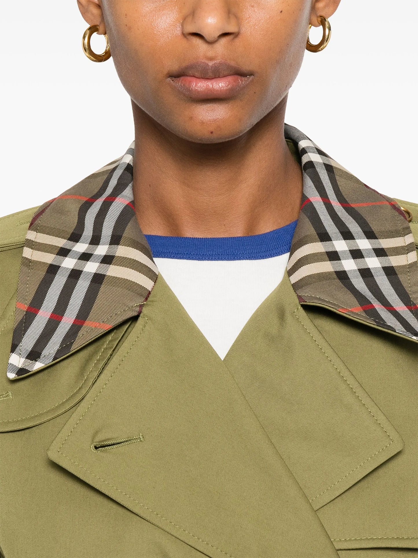 Castleford double-breasted trench coat