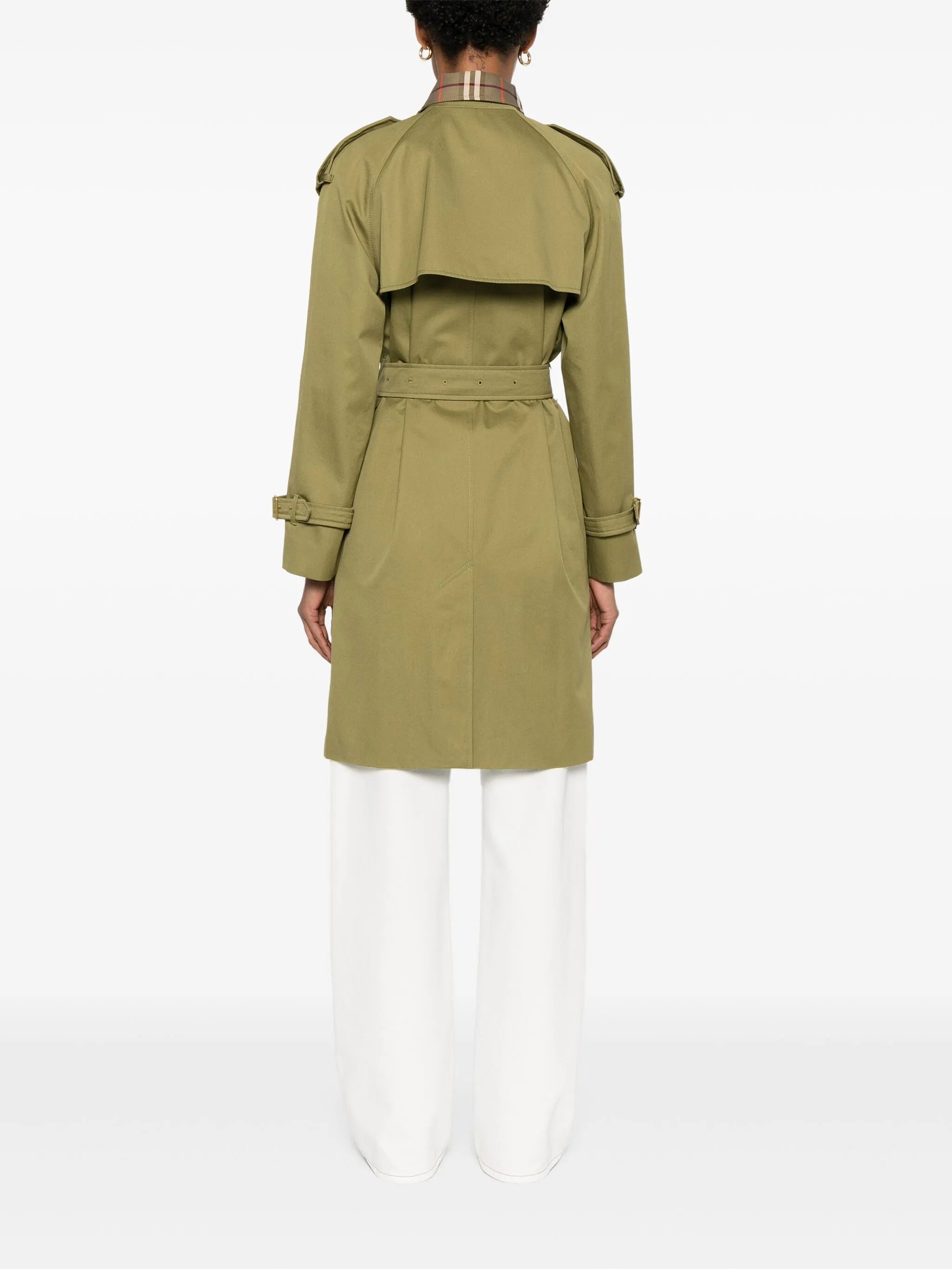 Castleford double-breasted trench coat