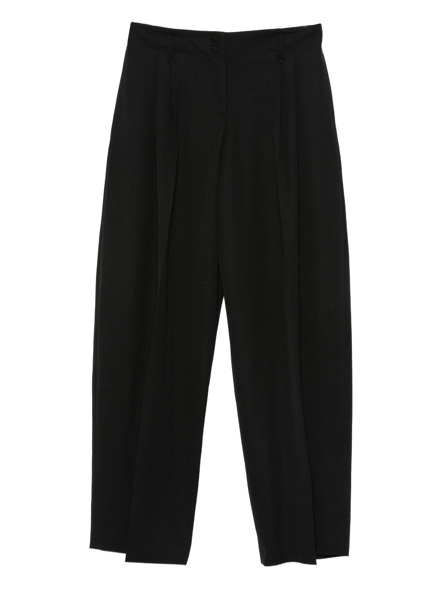 cotton tapered trousers