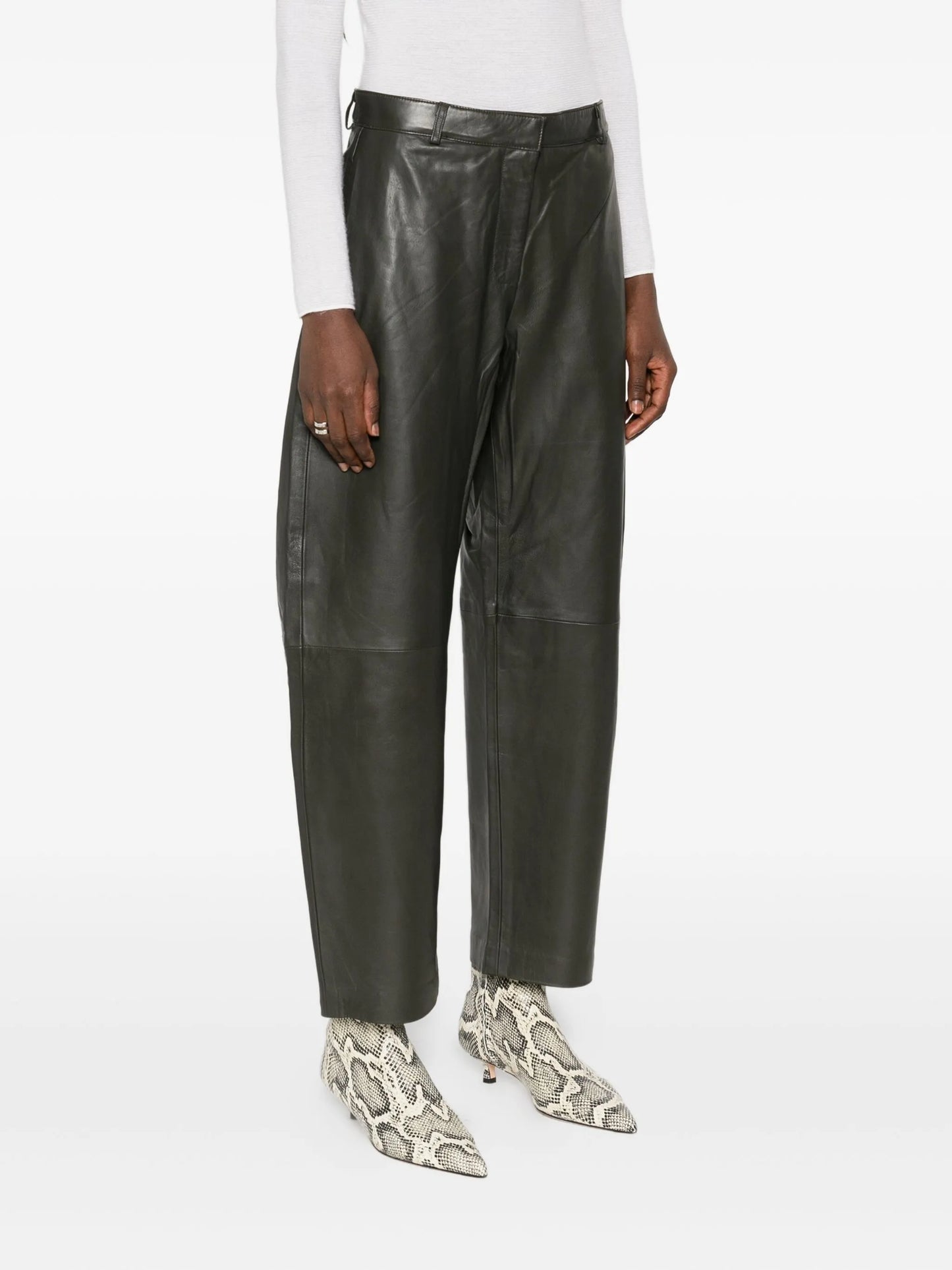 leather trousers
