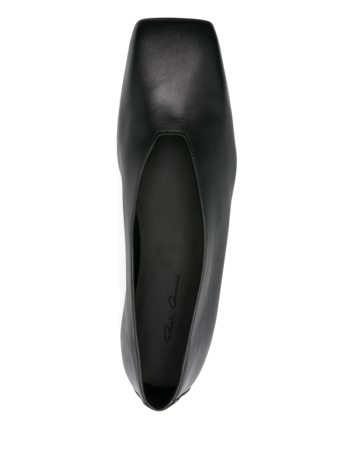 leather ballet flats
