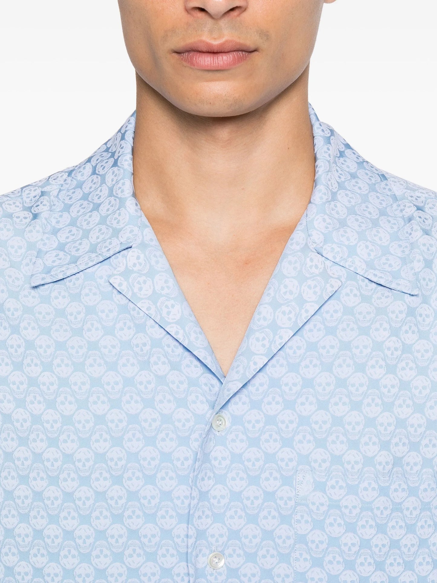 skill-print shirt