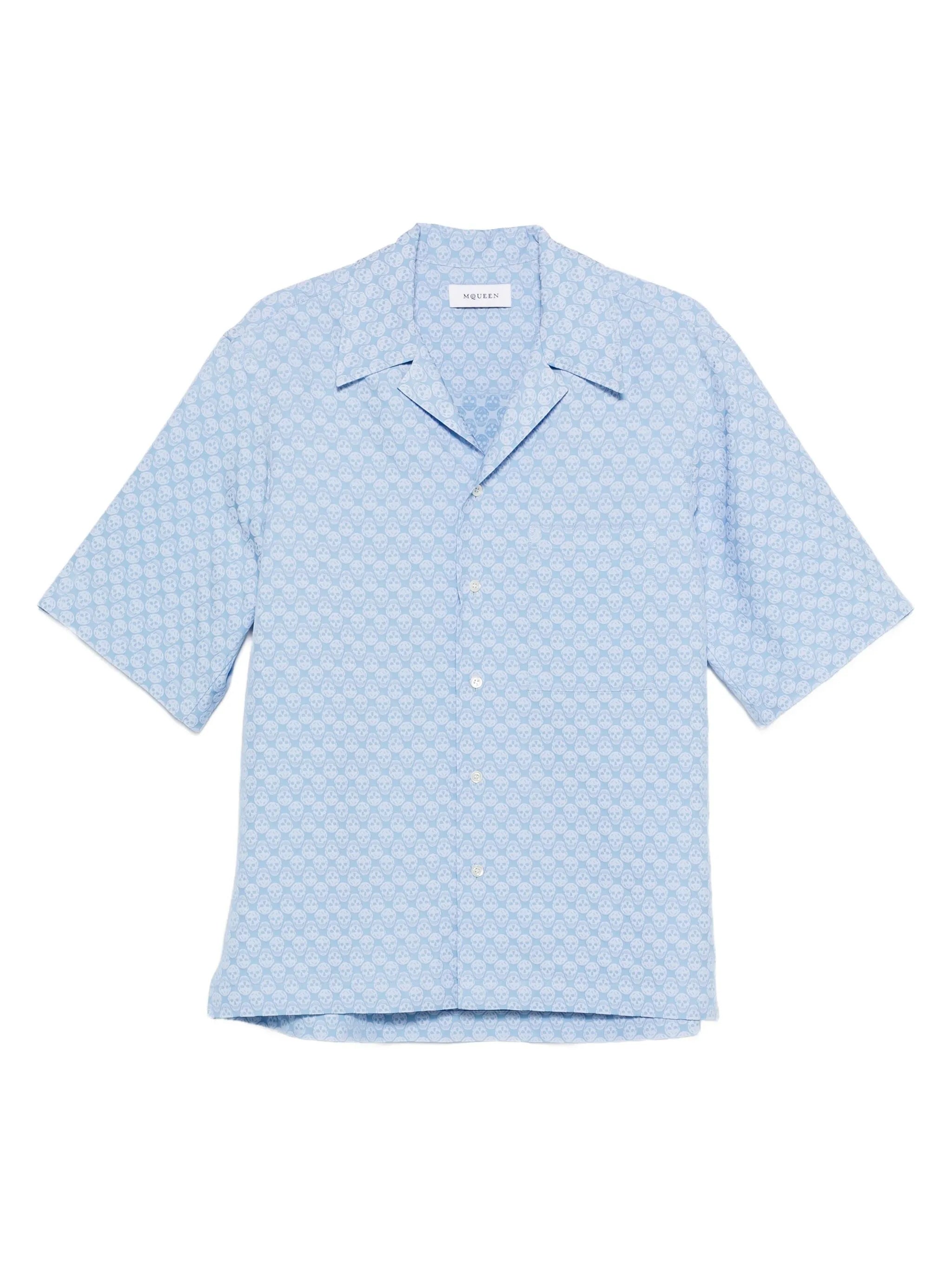 skill-print shirt