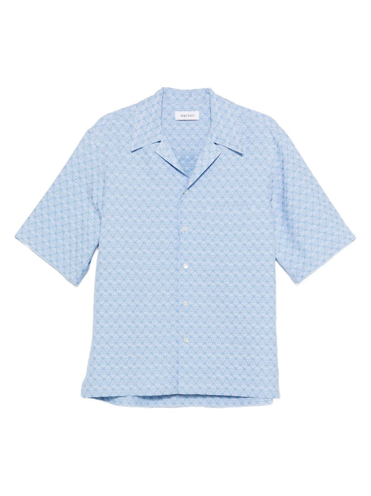 skill-print shirt