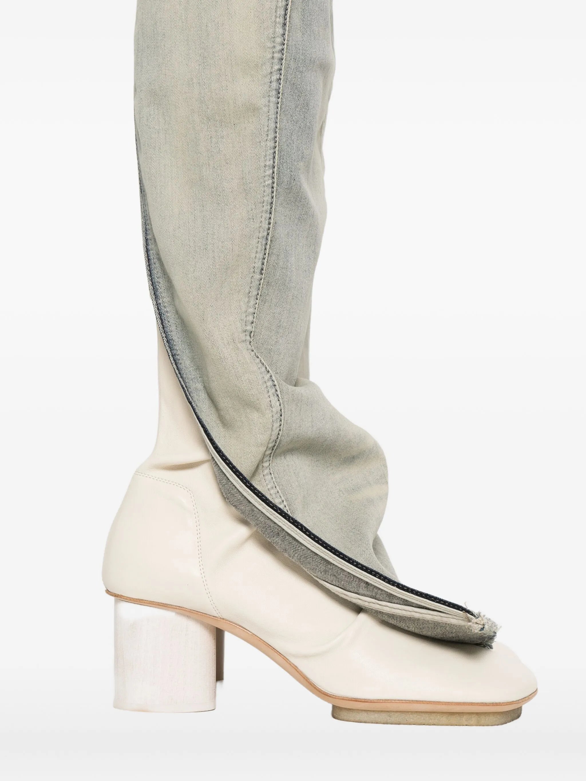 strapless denim dress