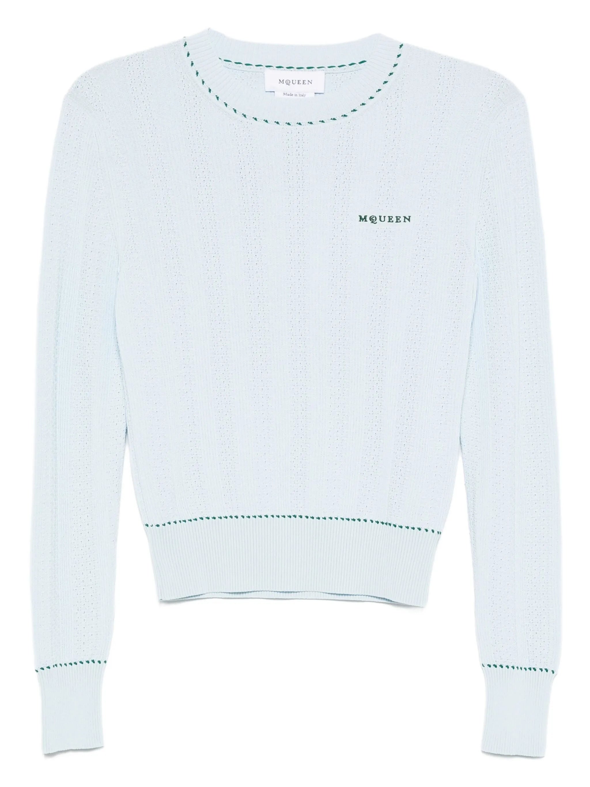 logo-embroidered sweater