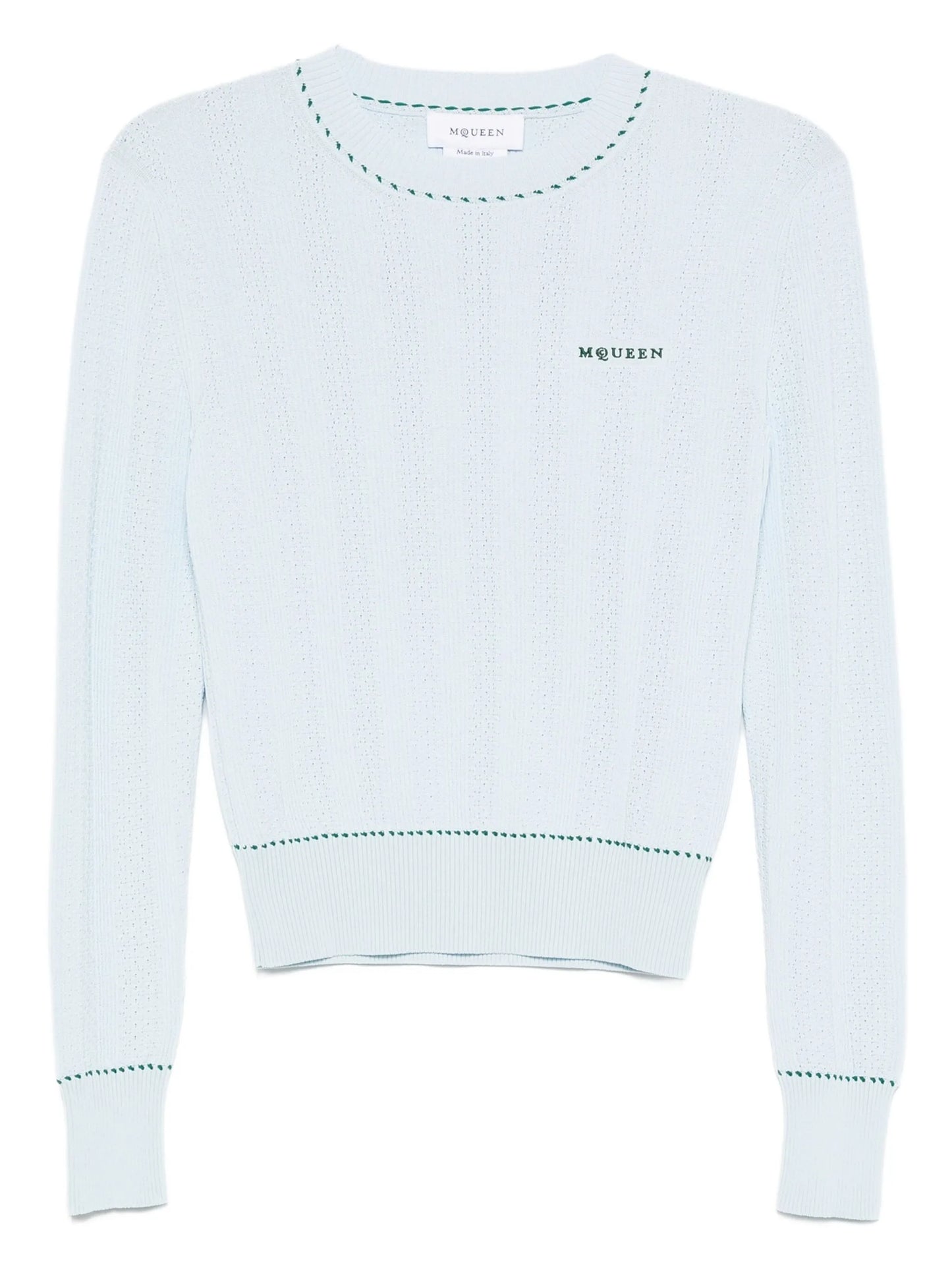 logo-embroidered sweater