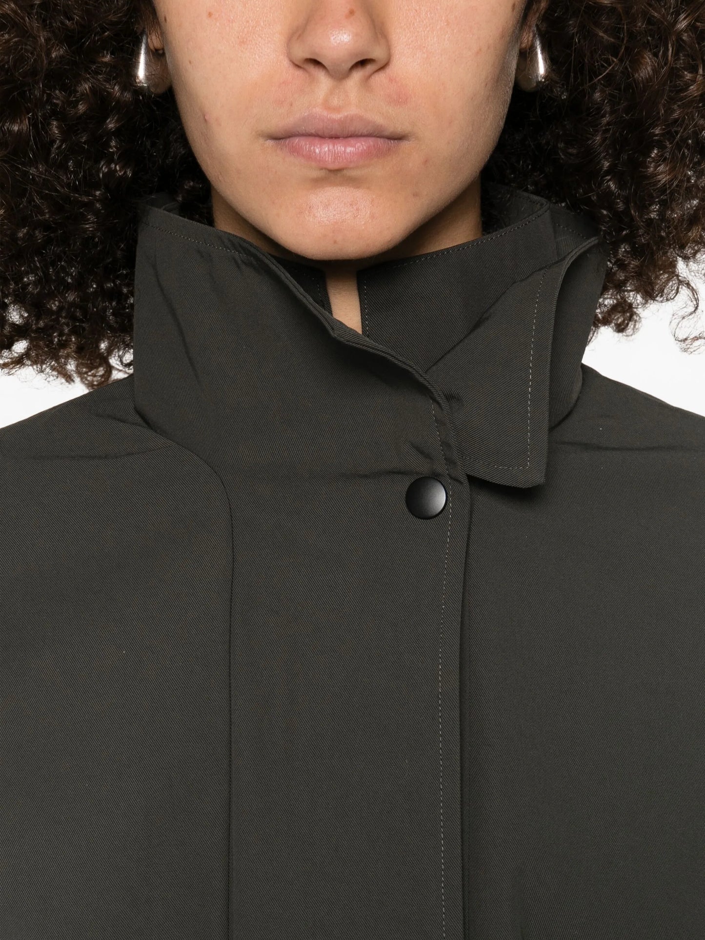 high-neck bomber jacket