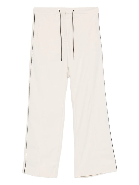 elasticated-waistband track pants