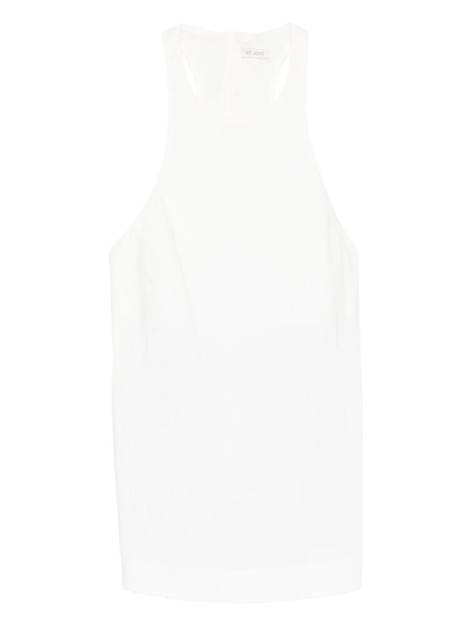 racerback crew-neck top