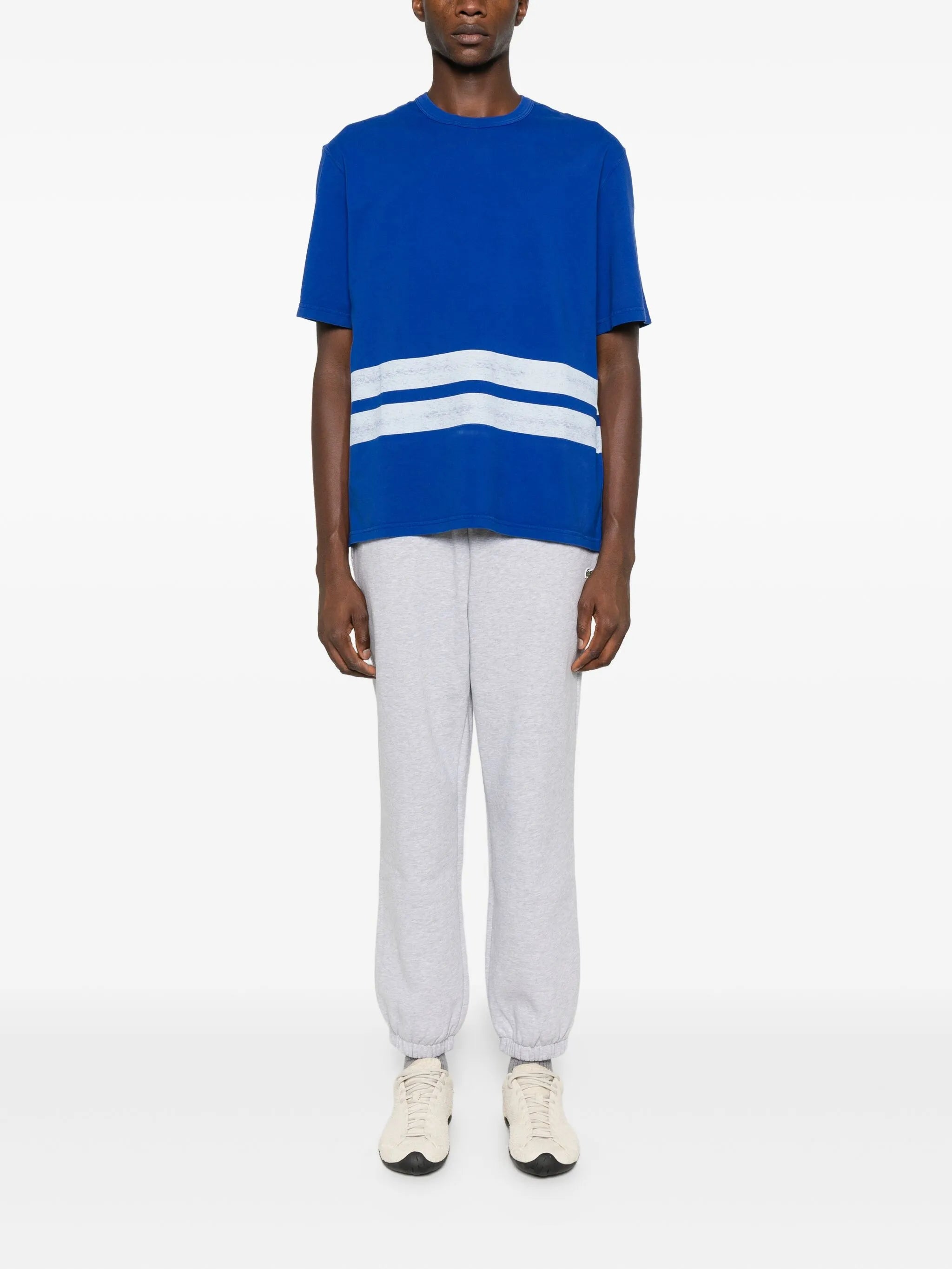 Marina stripe-detail T-shirt